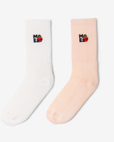 Socks x2 pairs - Apple Bundle