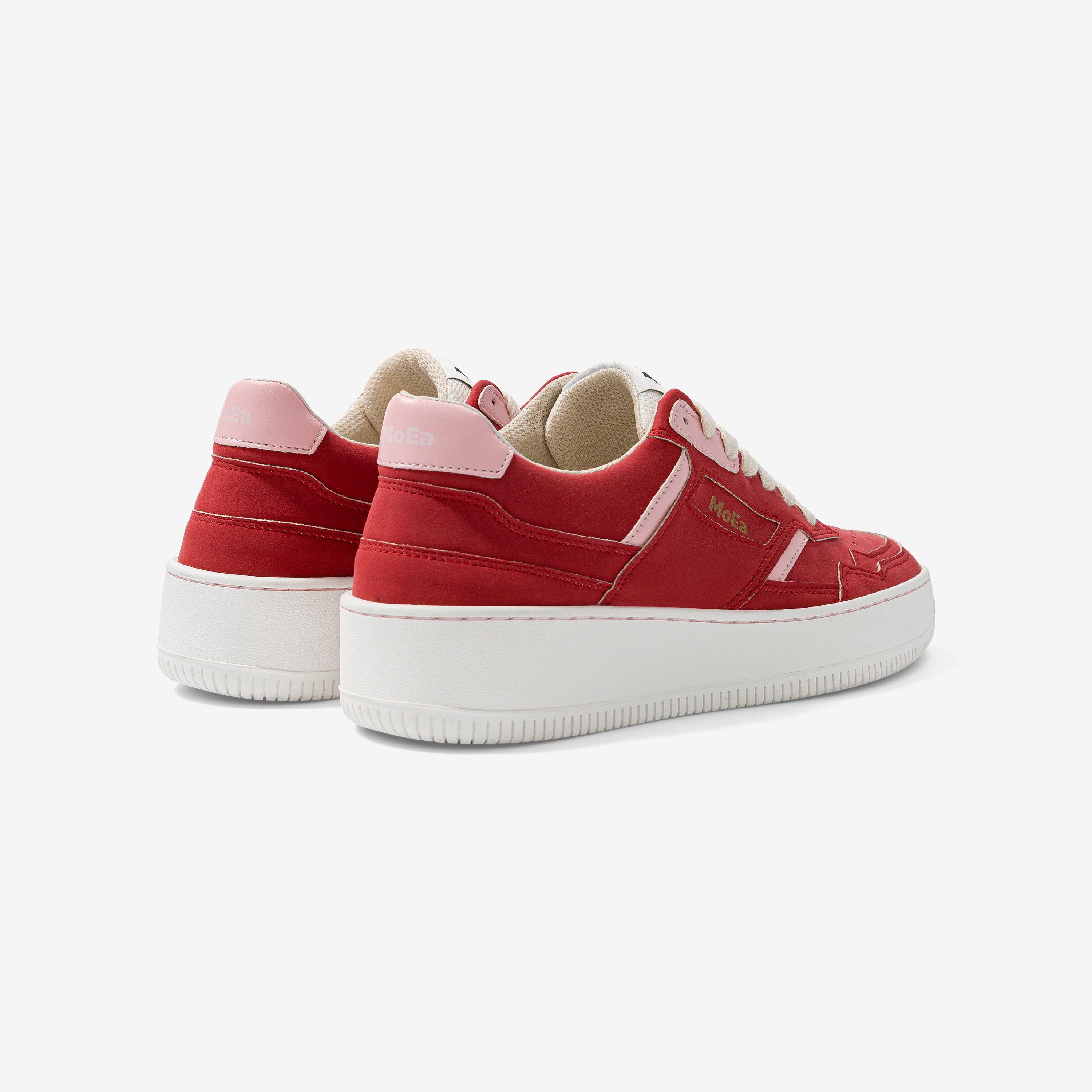 GEN1 - Apple Red & Pink Suede