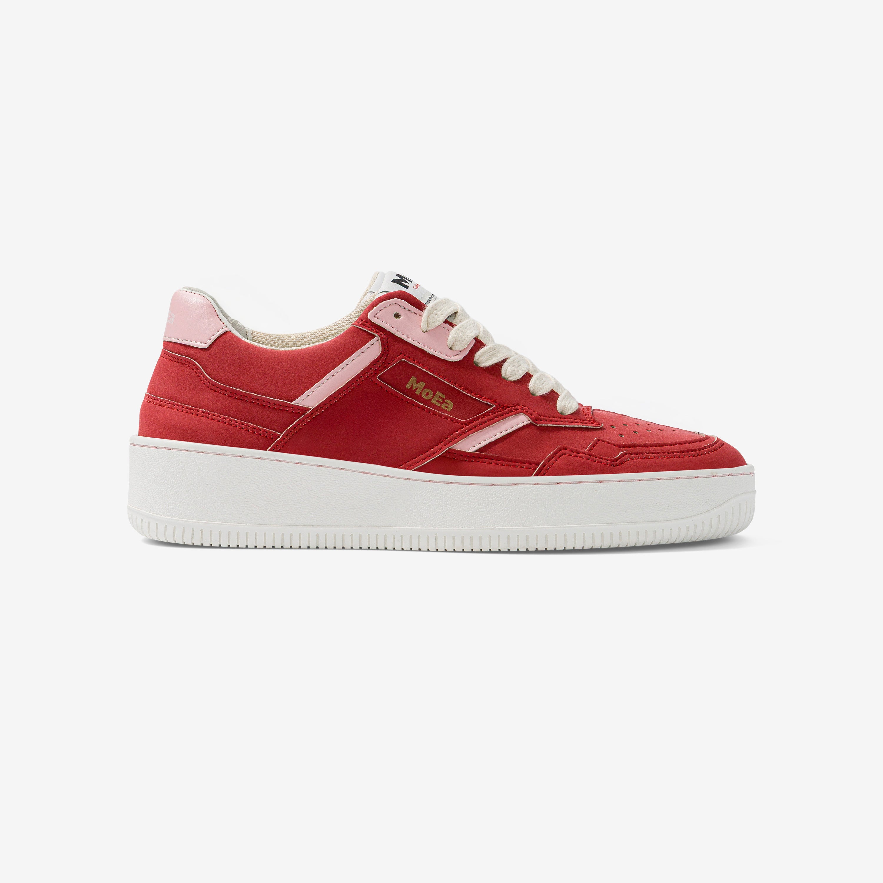 GEN1 - Apple Red & Pink Suede