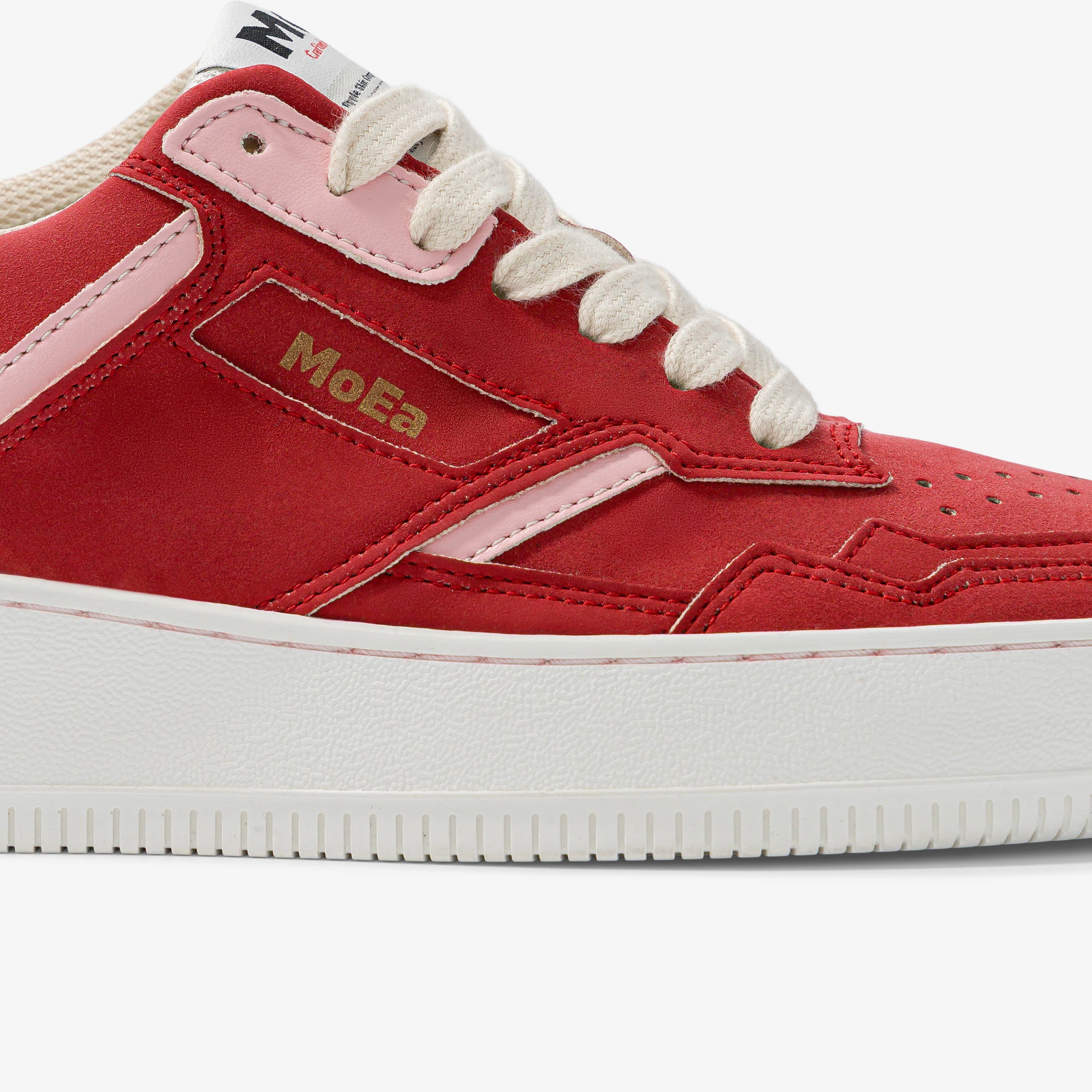 GEN1 - Apple Red & Pink Suede