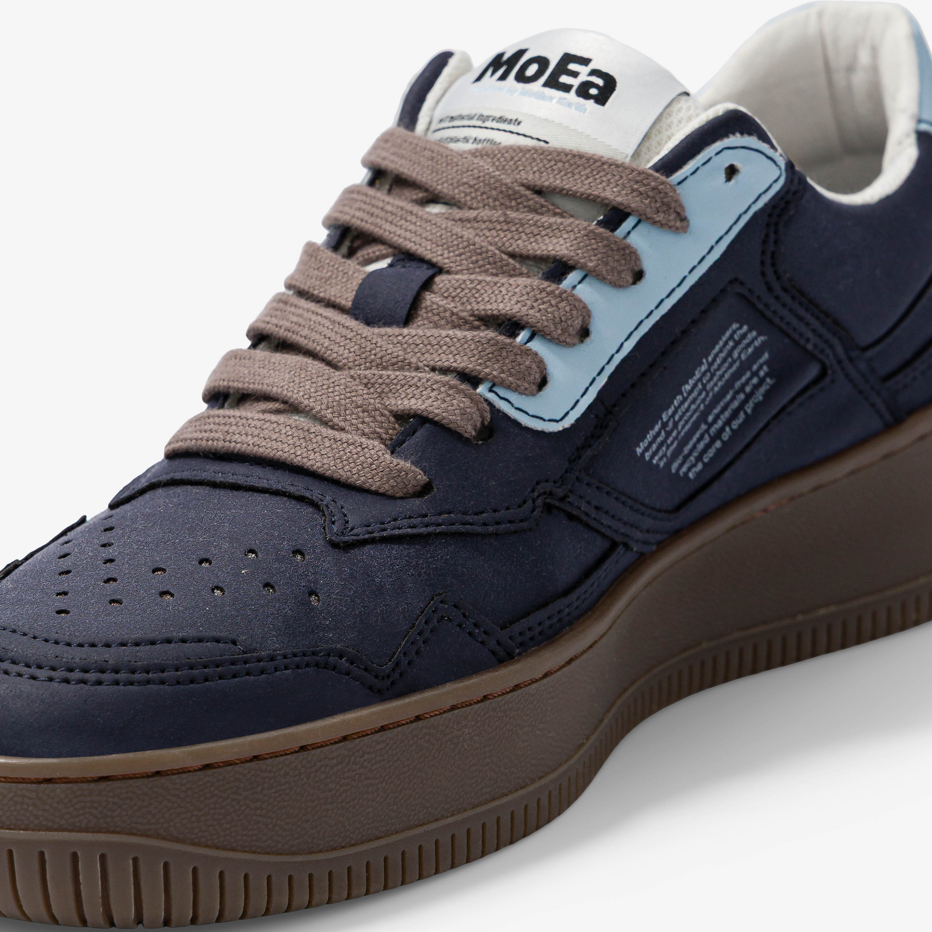 GEN1 - Pet Navy & Sky Blue Suede