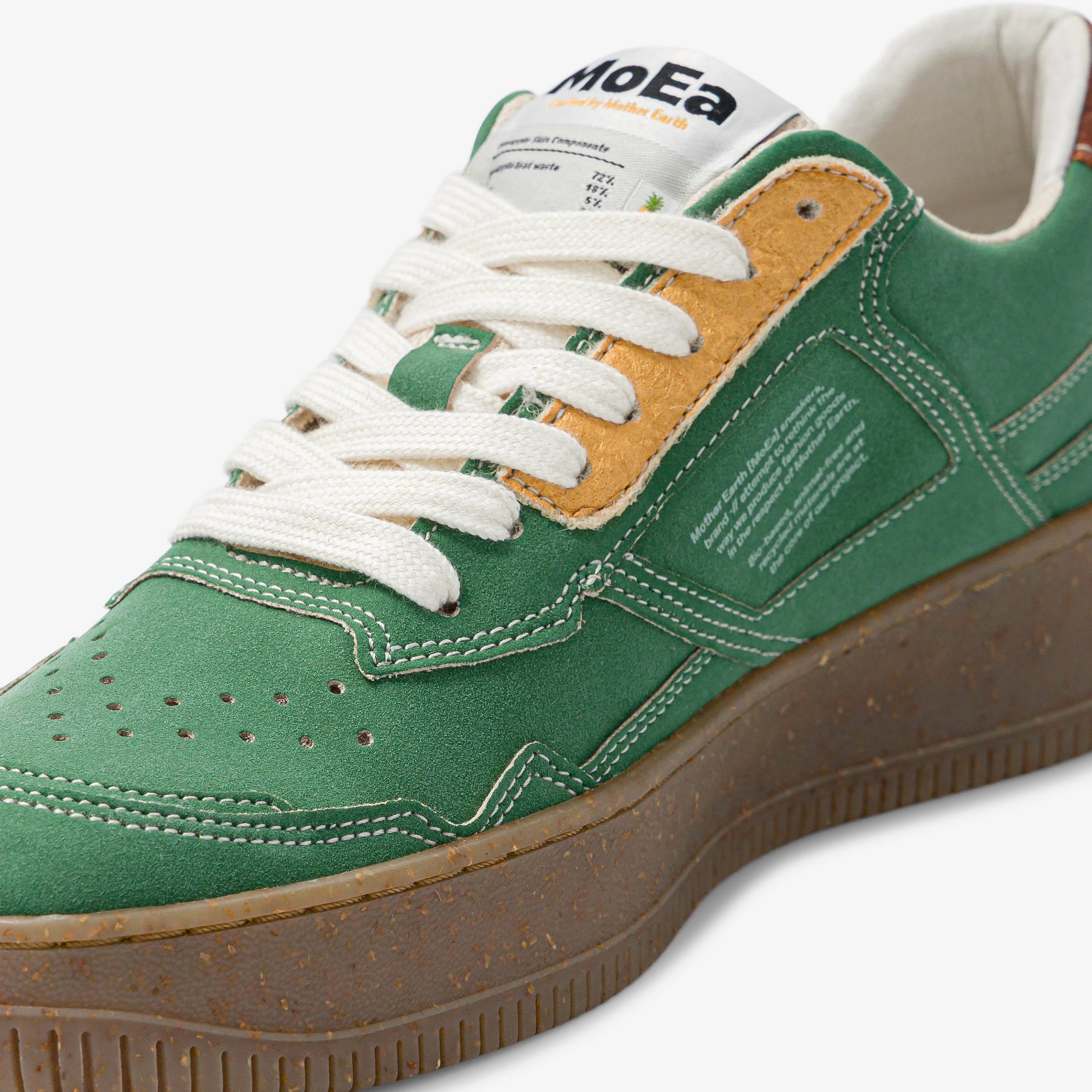 GEN1 - Pineapple Green & Yellow Suede