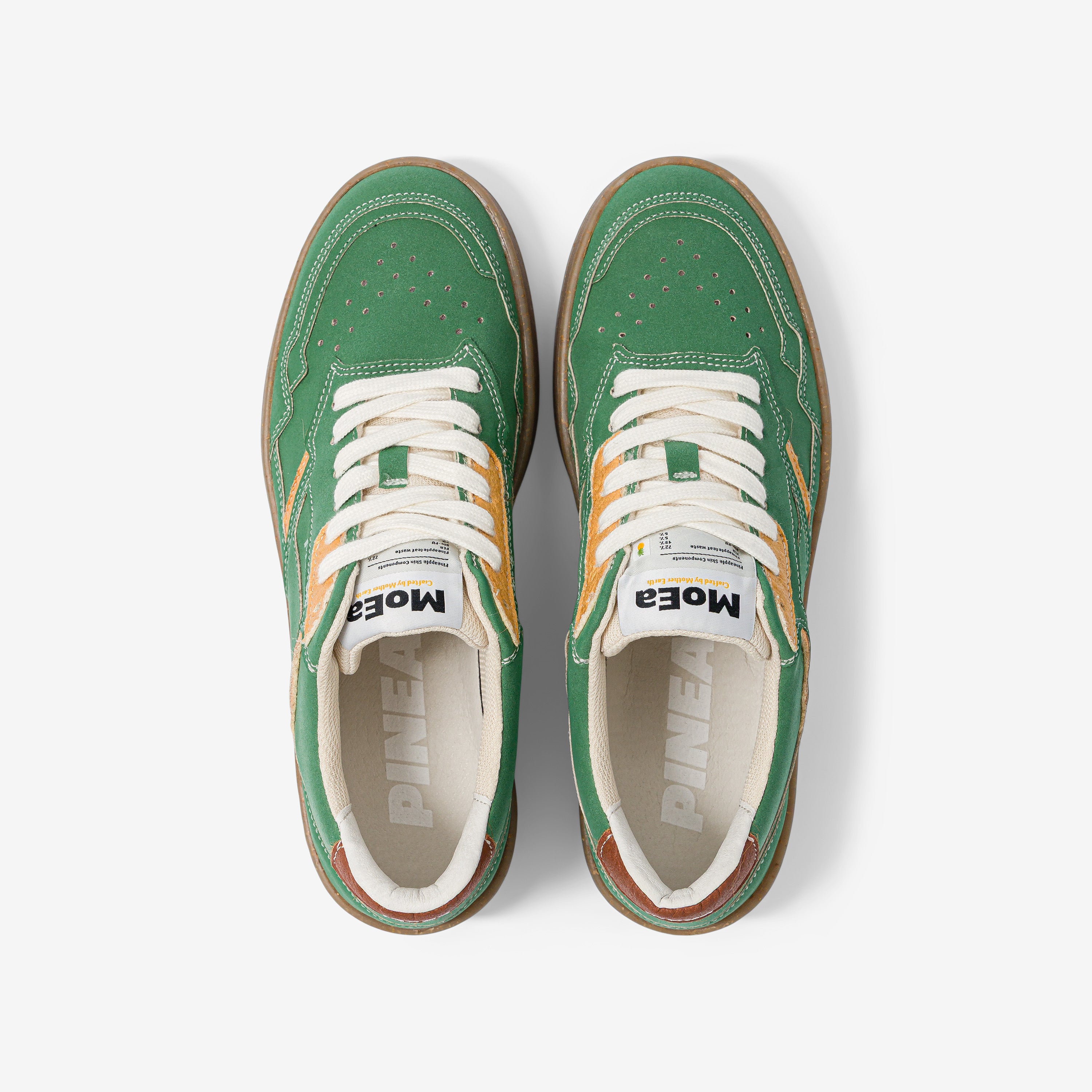 GEN1 - Pineapple Green & Yellow Suede