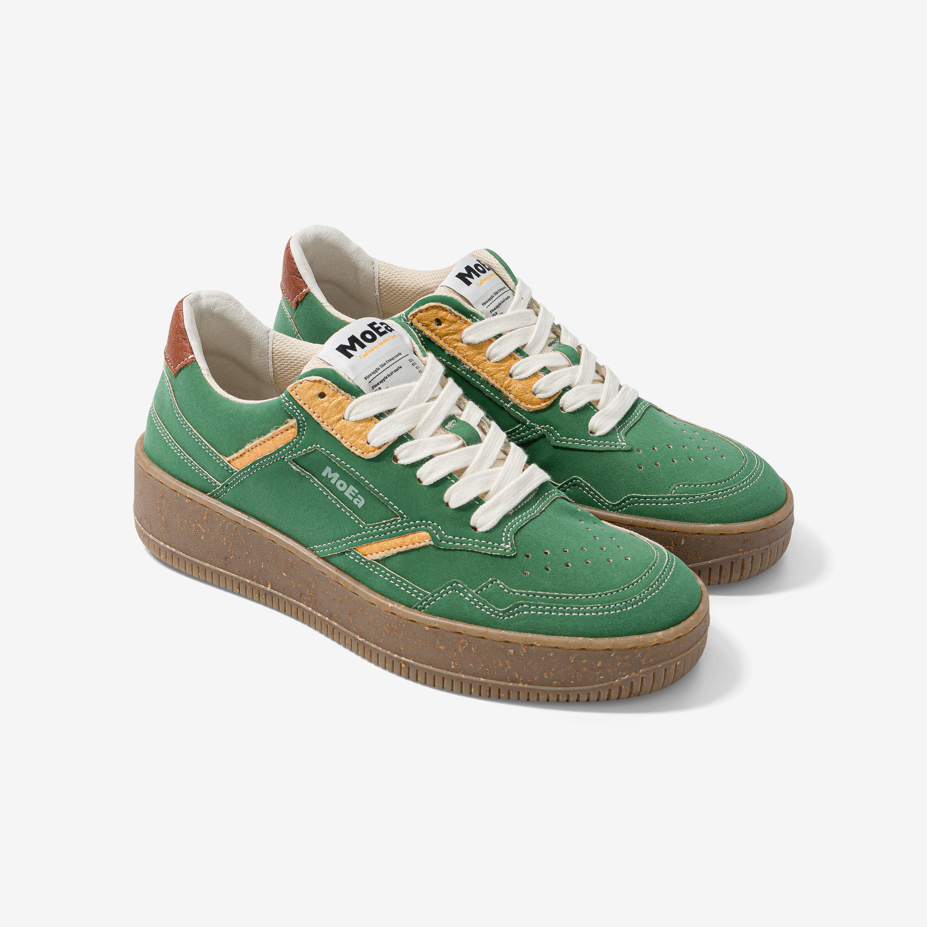 GEN1 - Pineapple Green & Yellow Suede