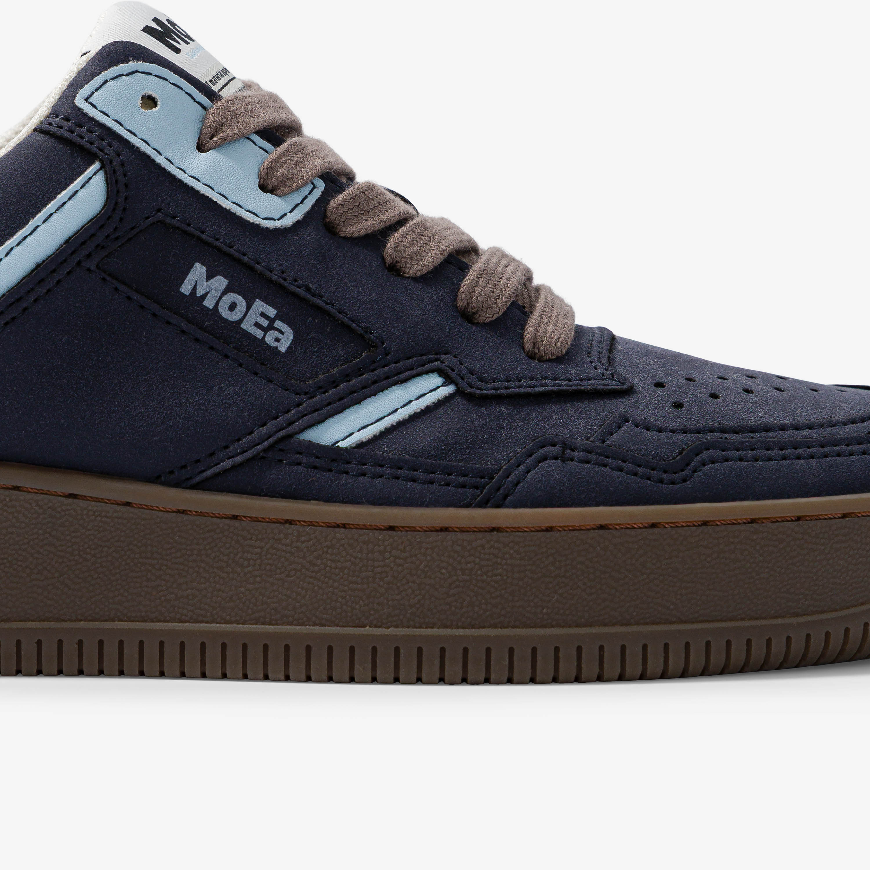 GEN1 - Pet Navy & Sky Blue Suede