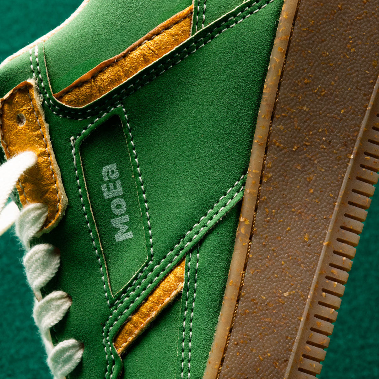GEN1 - Pineapple Green & Yellow Suede