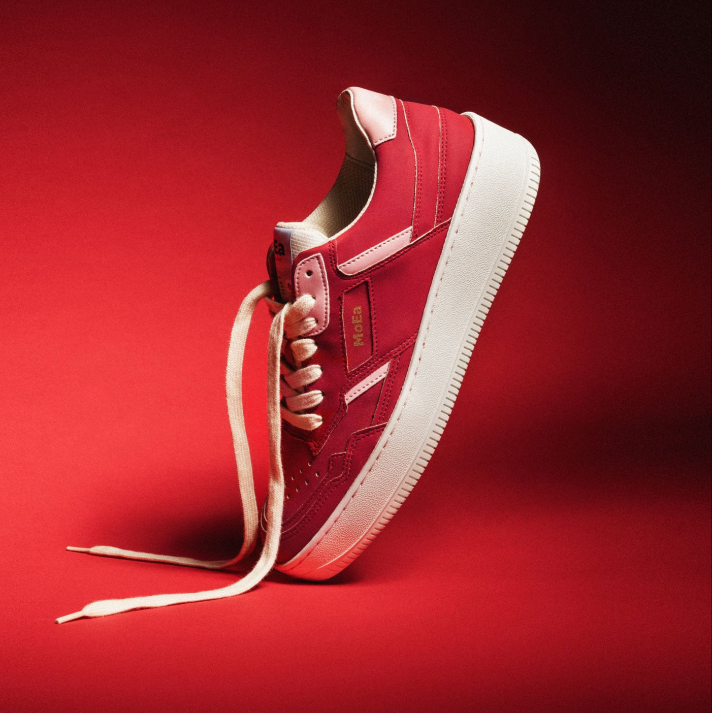 GEN1 - Apple Red & Pink Suede