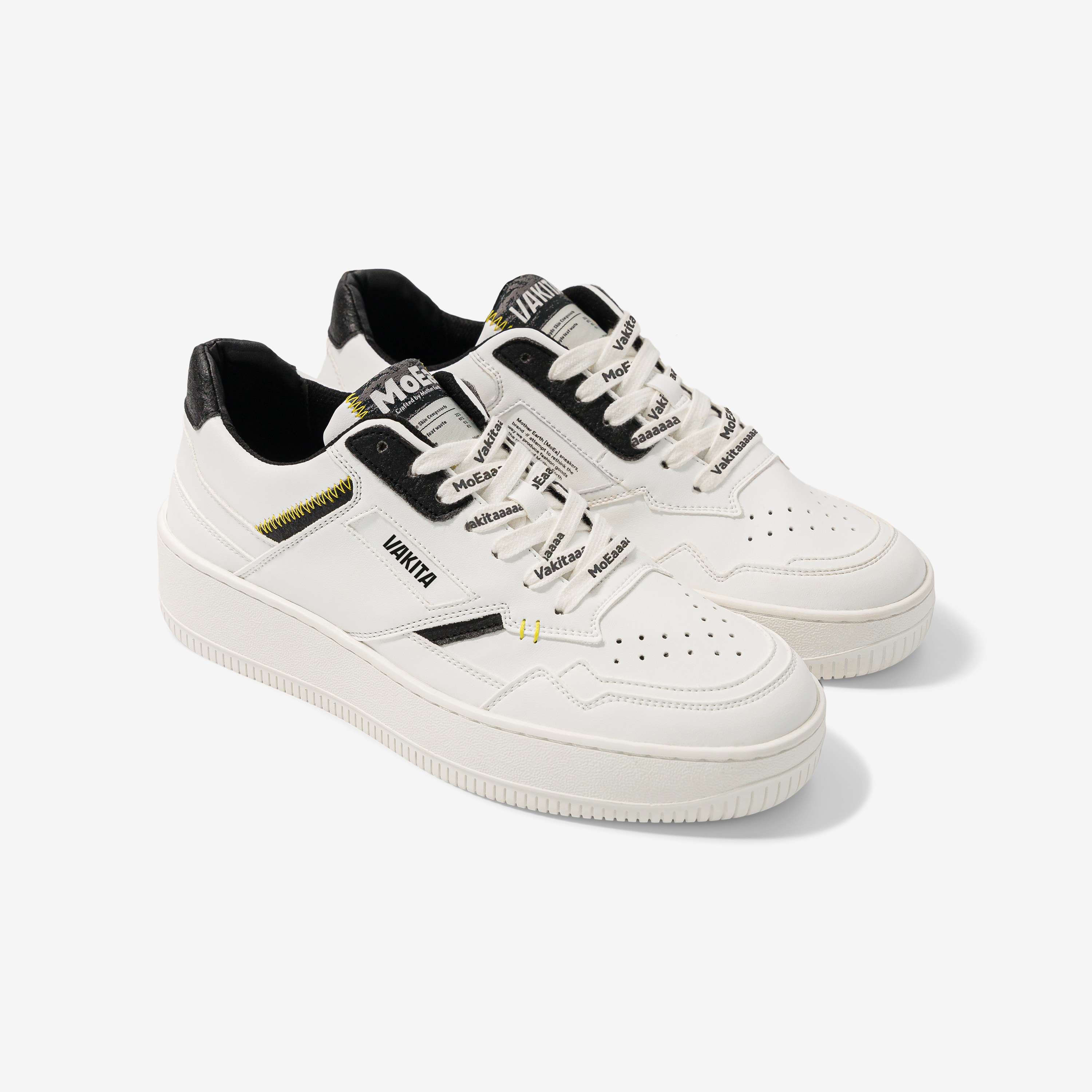 Weiße Schnürsenkel - Vegan AF