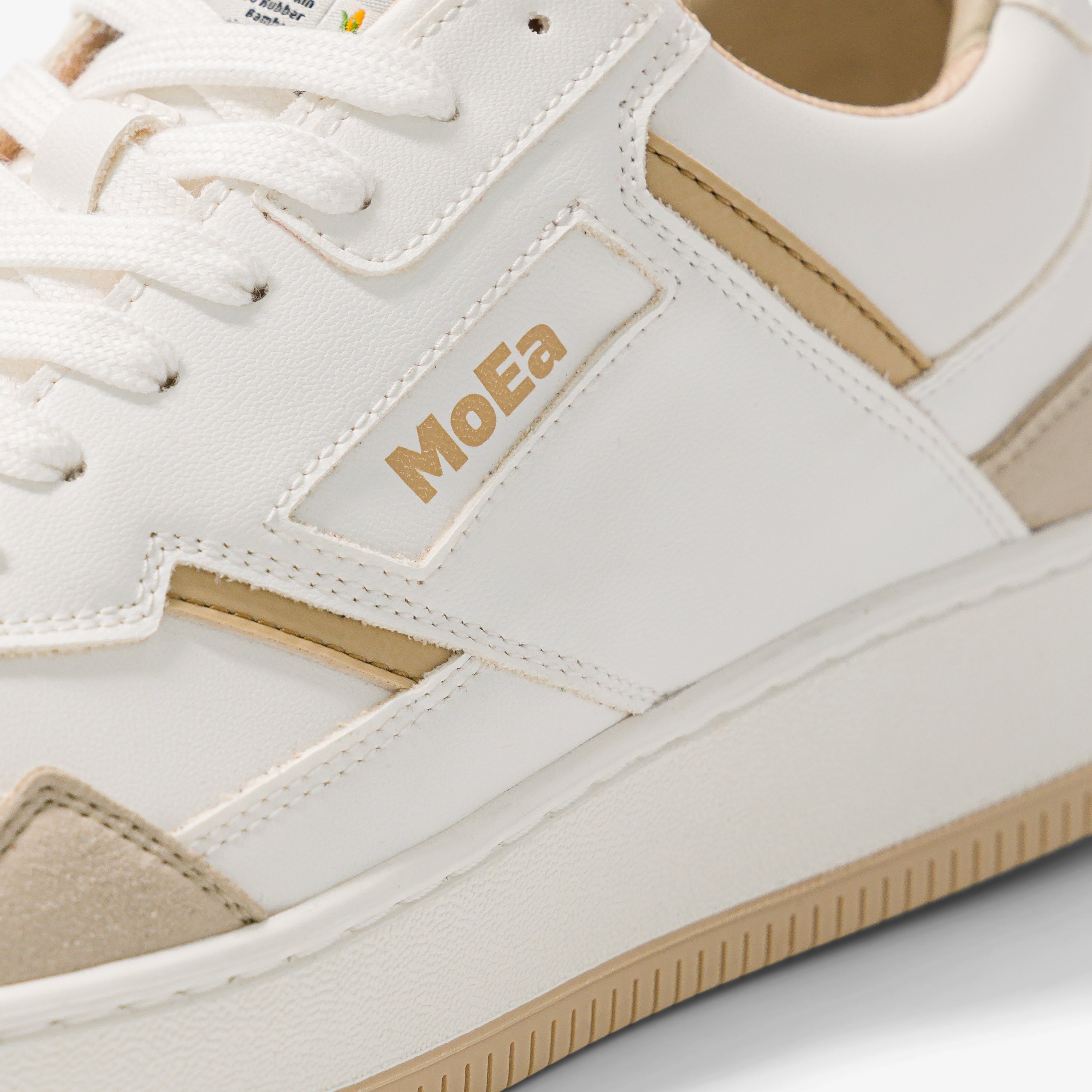 GEN1 - Corn White & Beige Suede