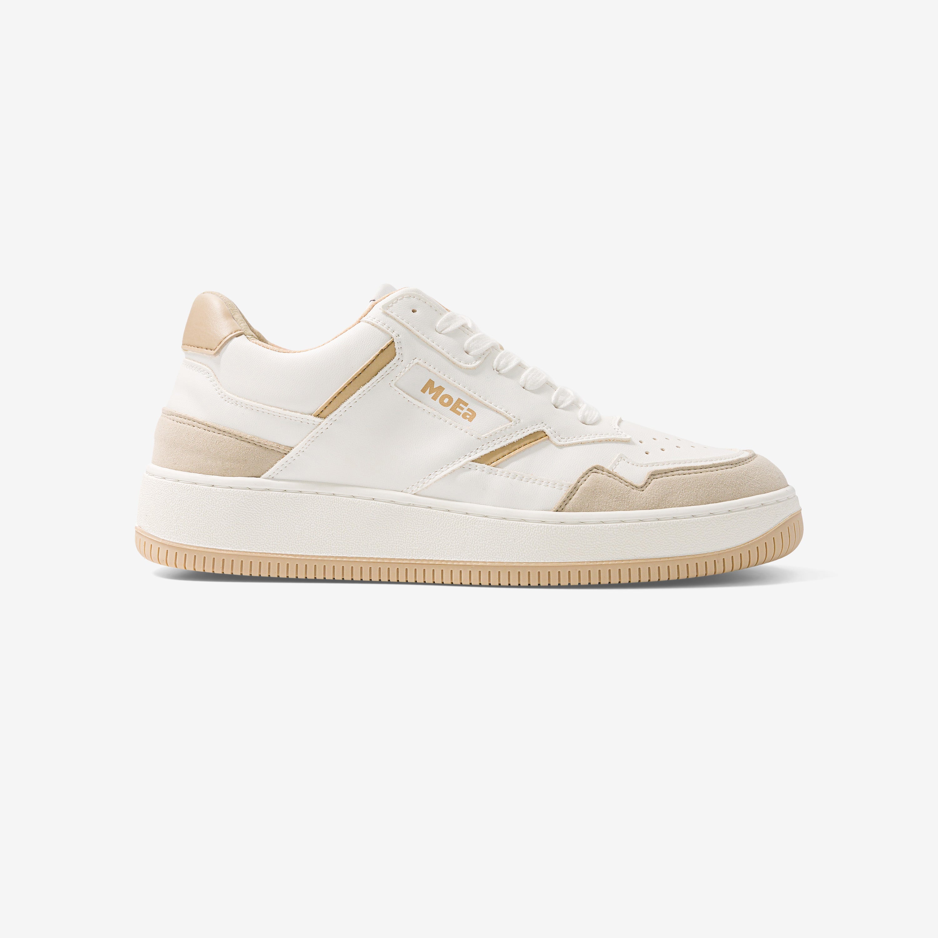 GEN1 - Corn White & Beige Suede