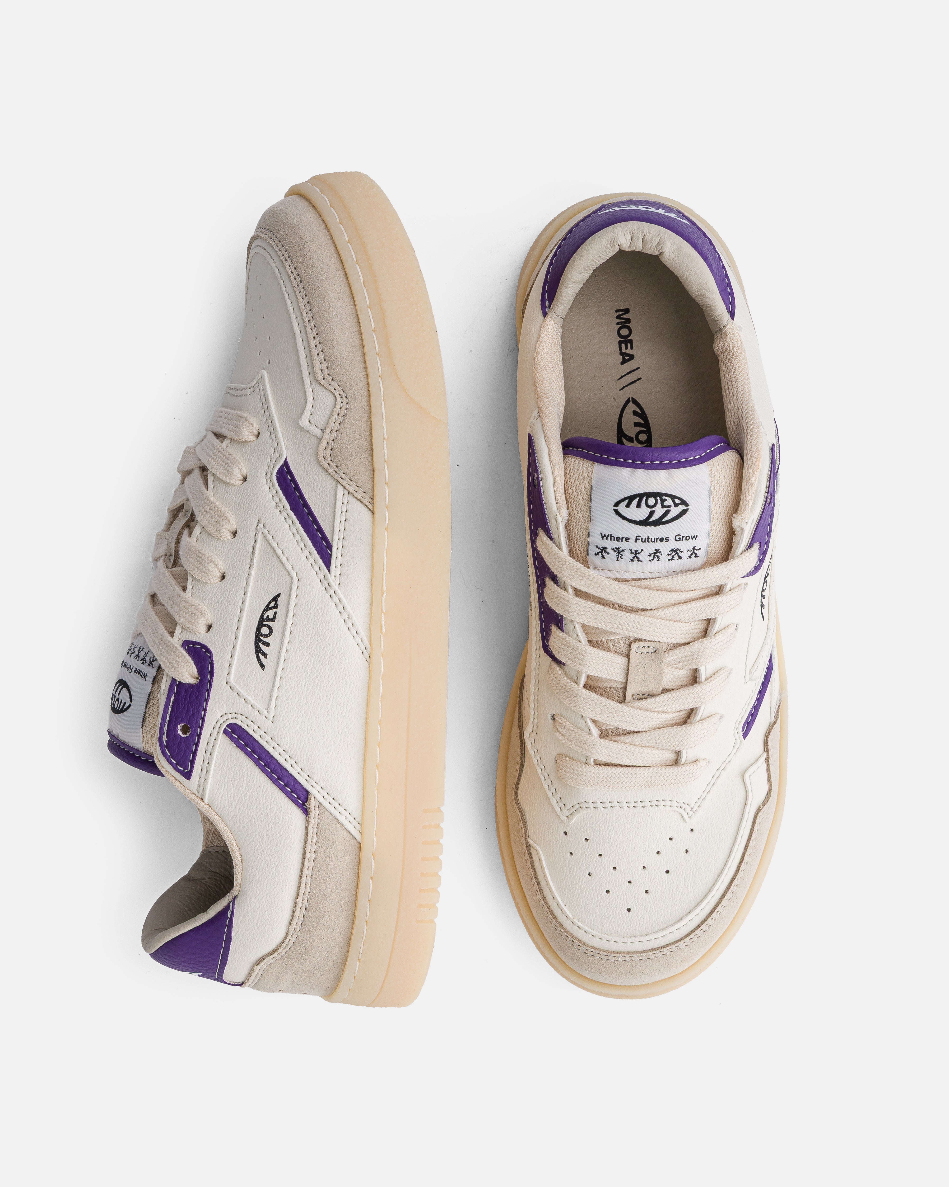 Origin Low - Beige & Purple - Orange