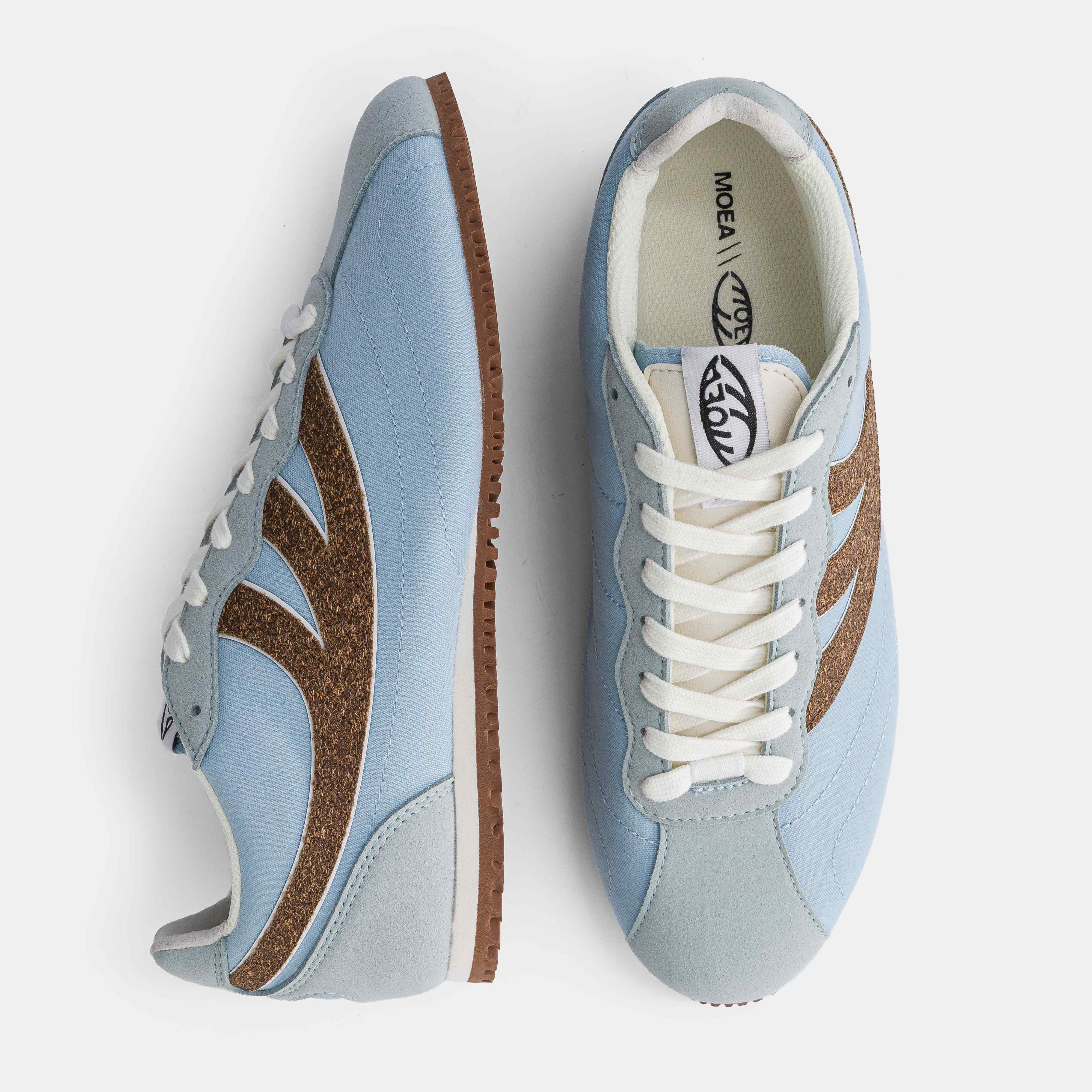 Rise - Blue & Brown - Palm