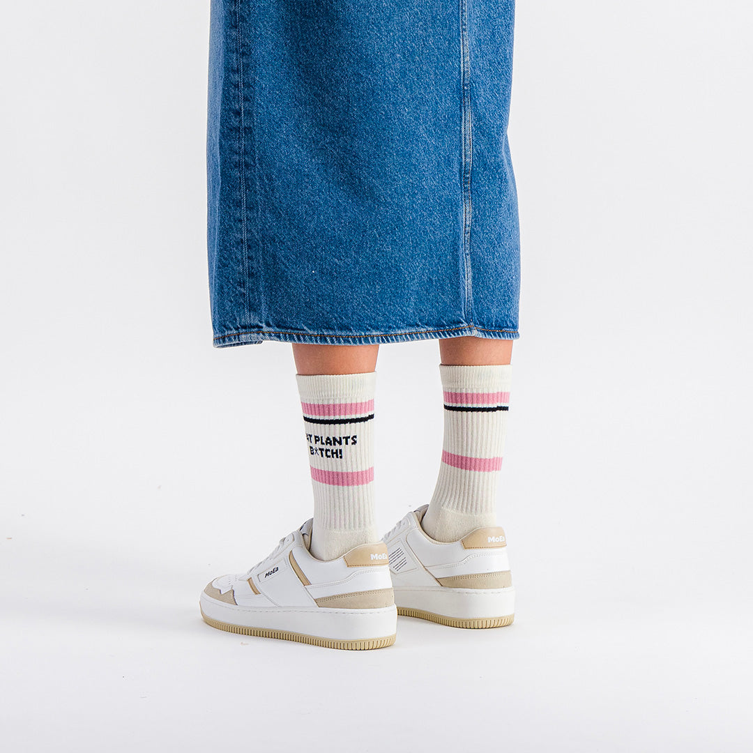 Bamboo socks - Eat plants, b*tch!