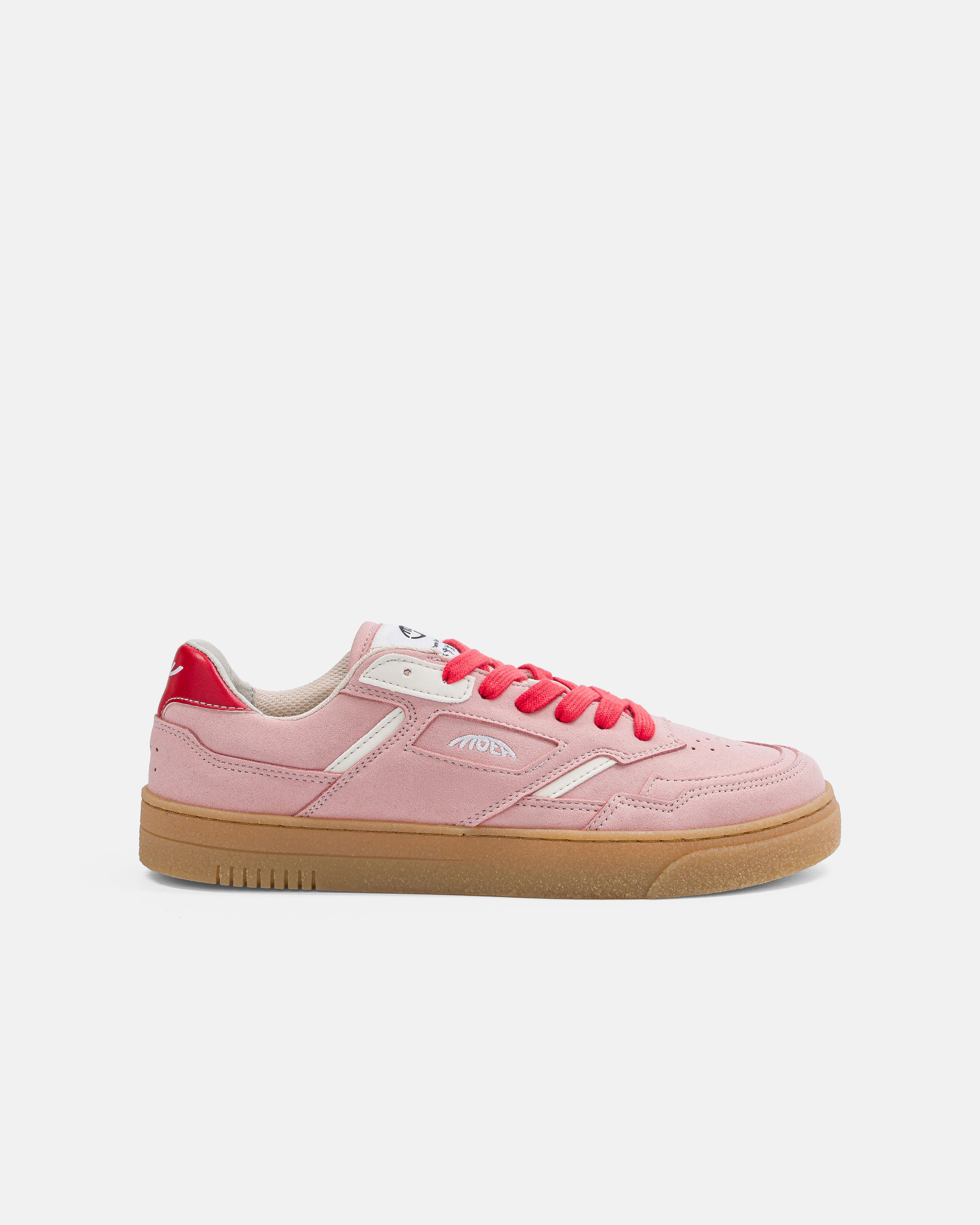 Origin Low - Pink Suede & Beige - Apple