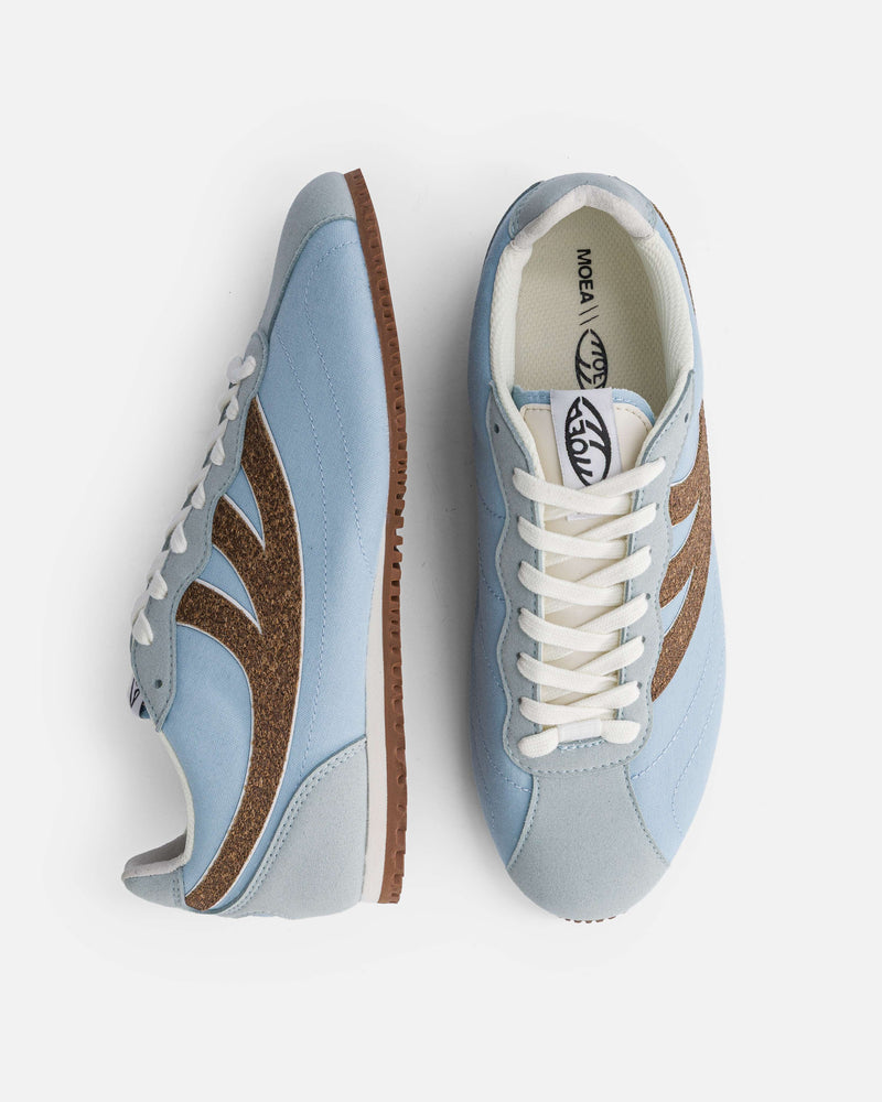 Rise - Blue & Brown - Palm