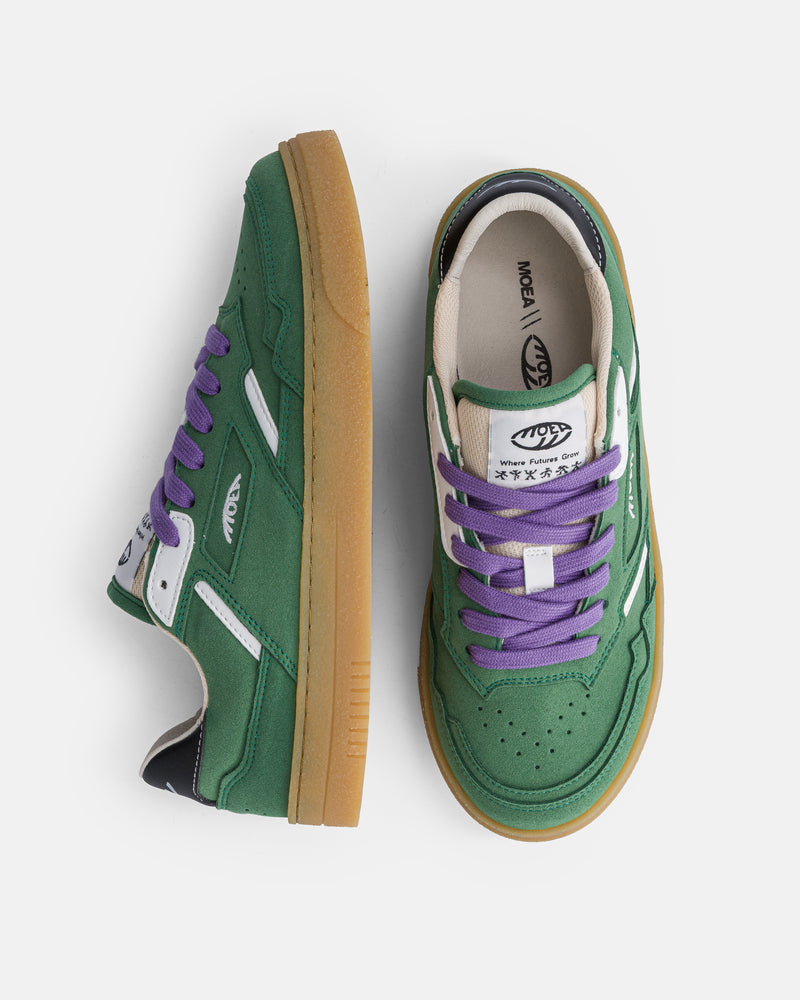 Origin Low - Forest Suede & White - Corn