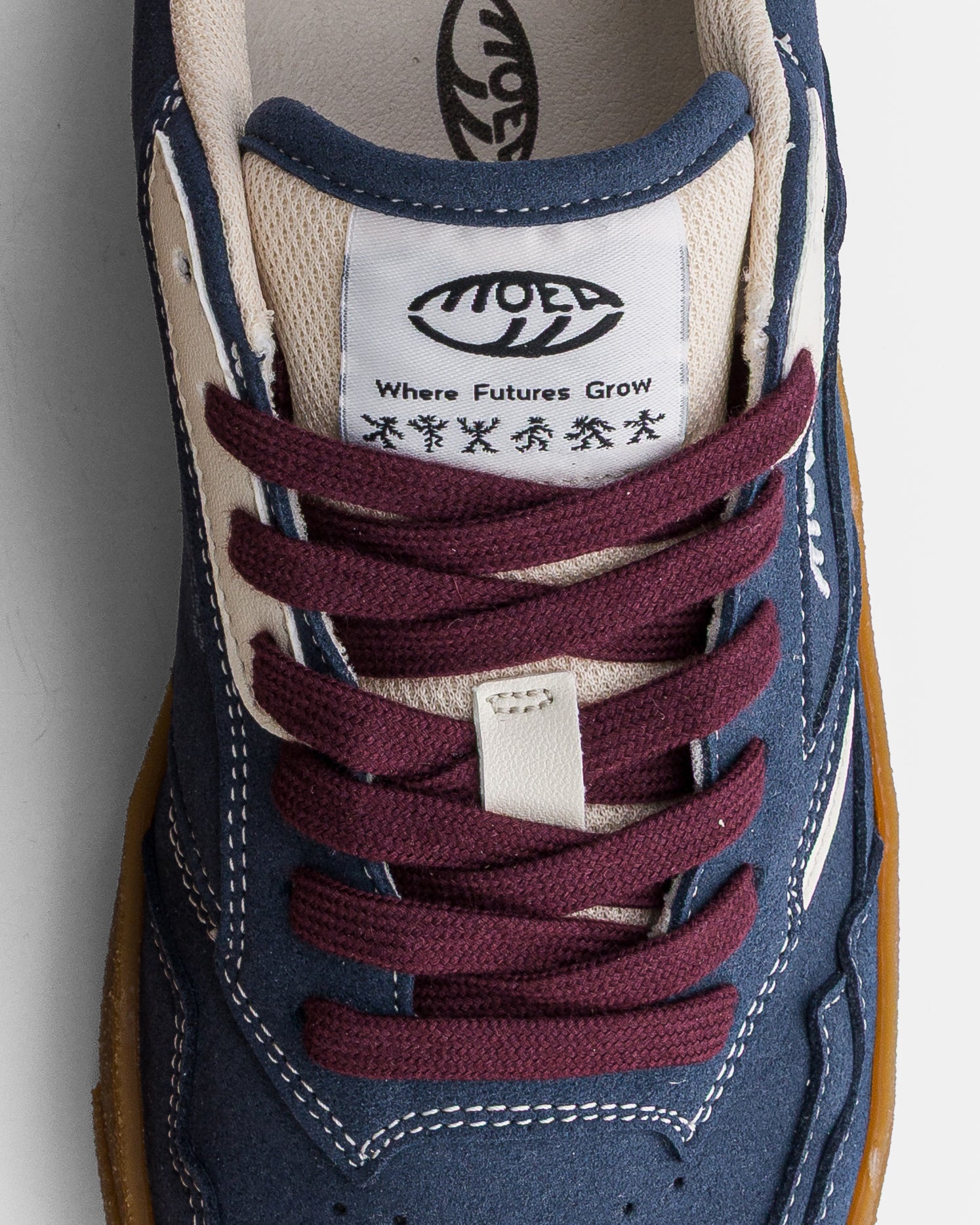 Origin Low - Night Suede & Beige - Grapes