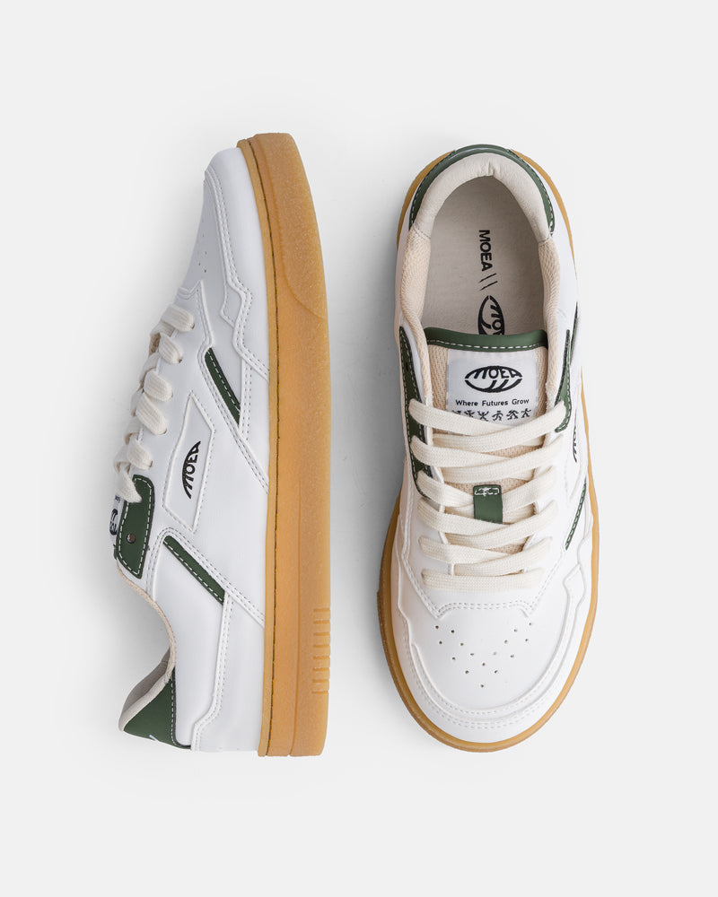 Origin Low - White & Green - Apple