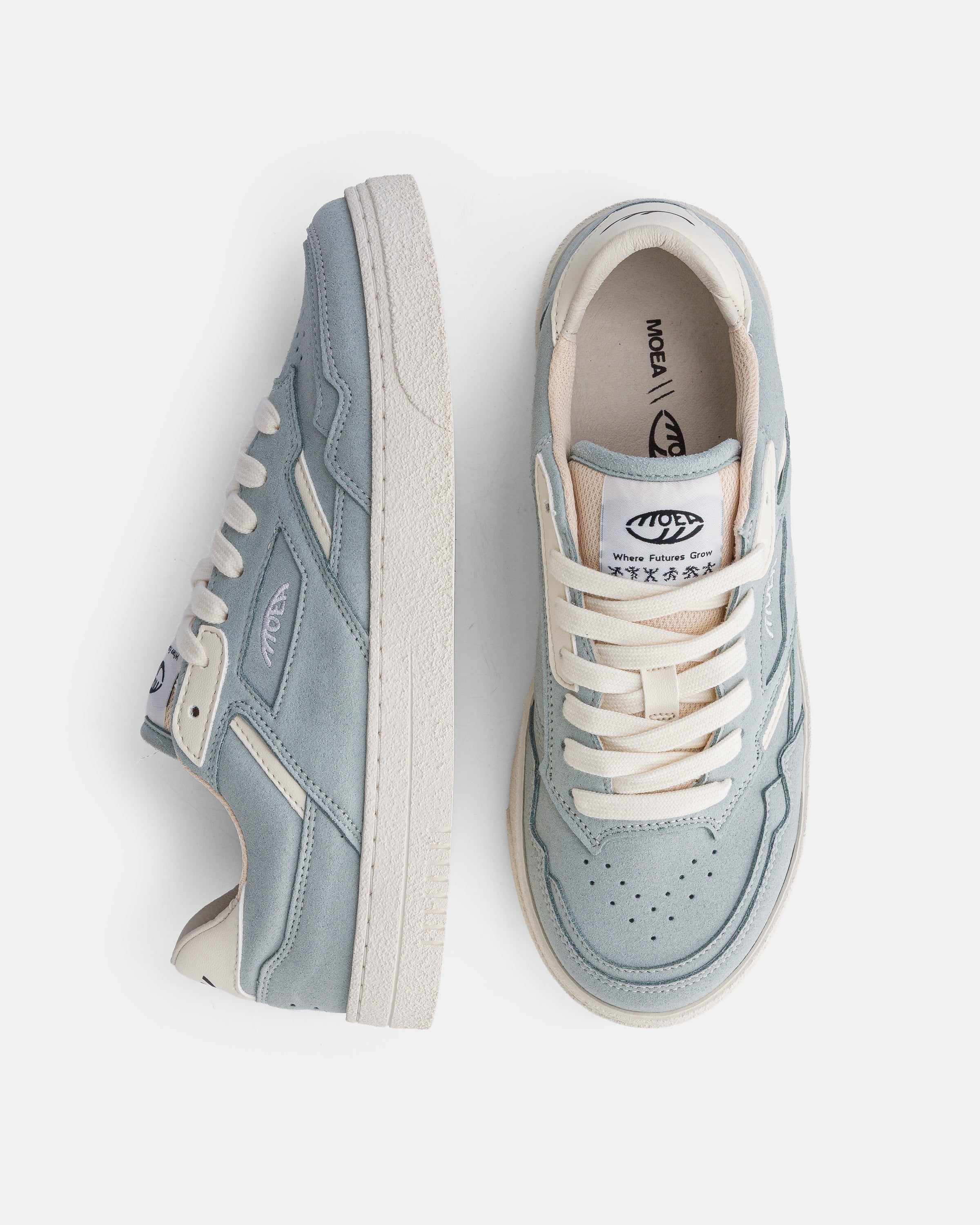 Origin Low - Sea Suede & Beige - Corn