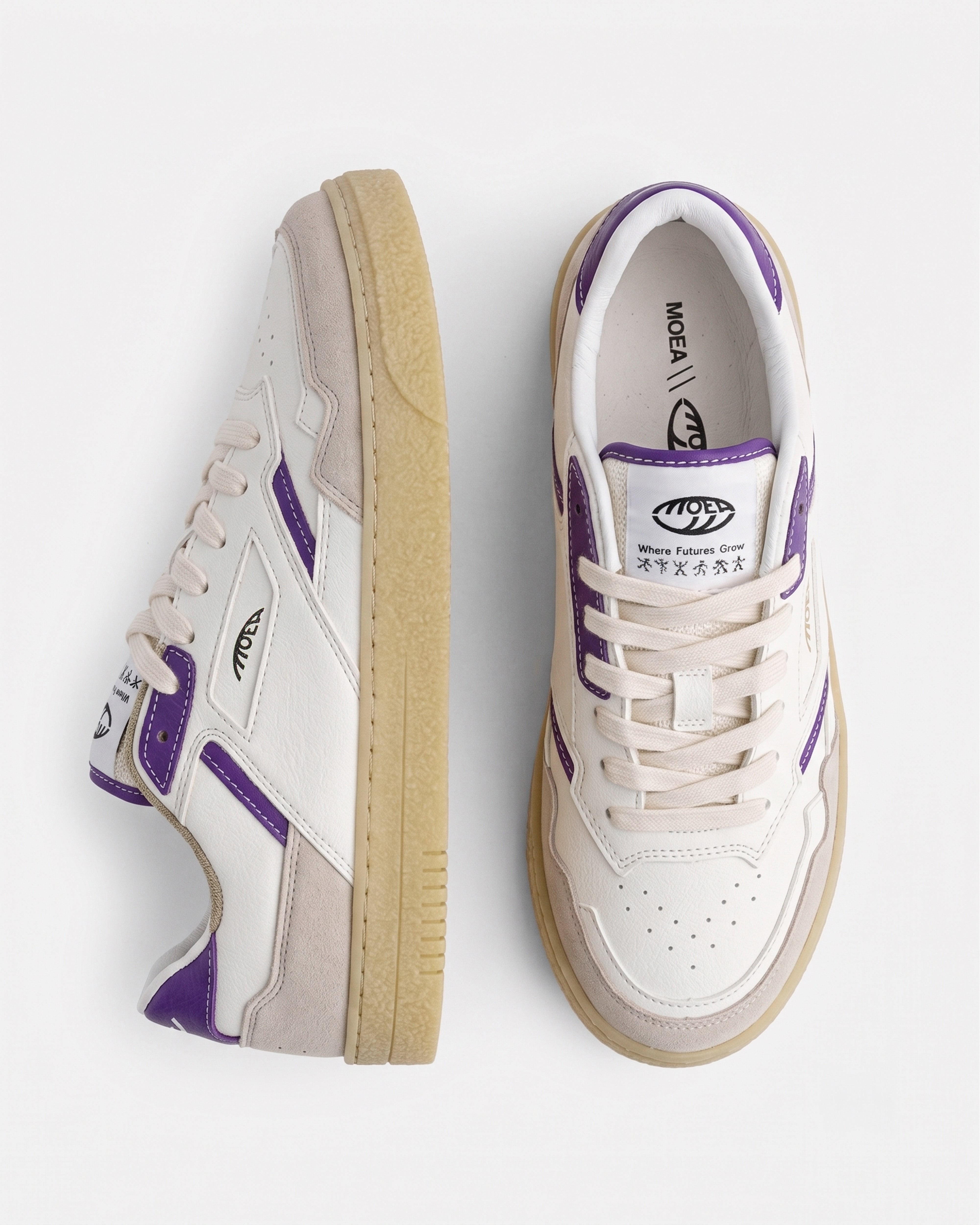 Origin Low - Beige & Purple - Orange
