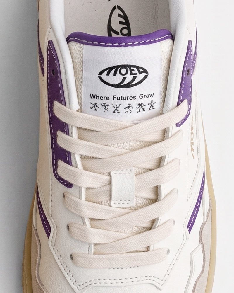 Origin Low - Beige & Purple - Orange