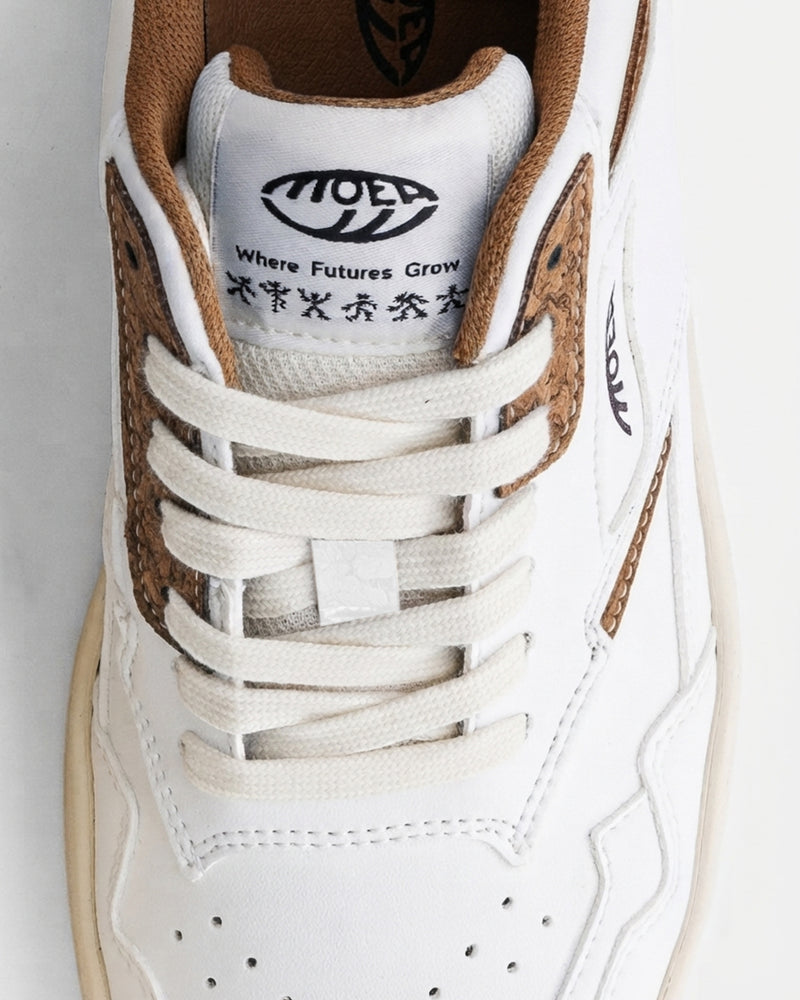 Origin - White & Brown - Palm