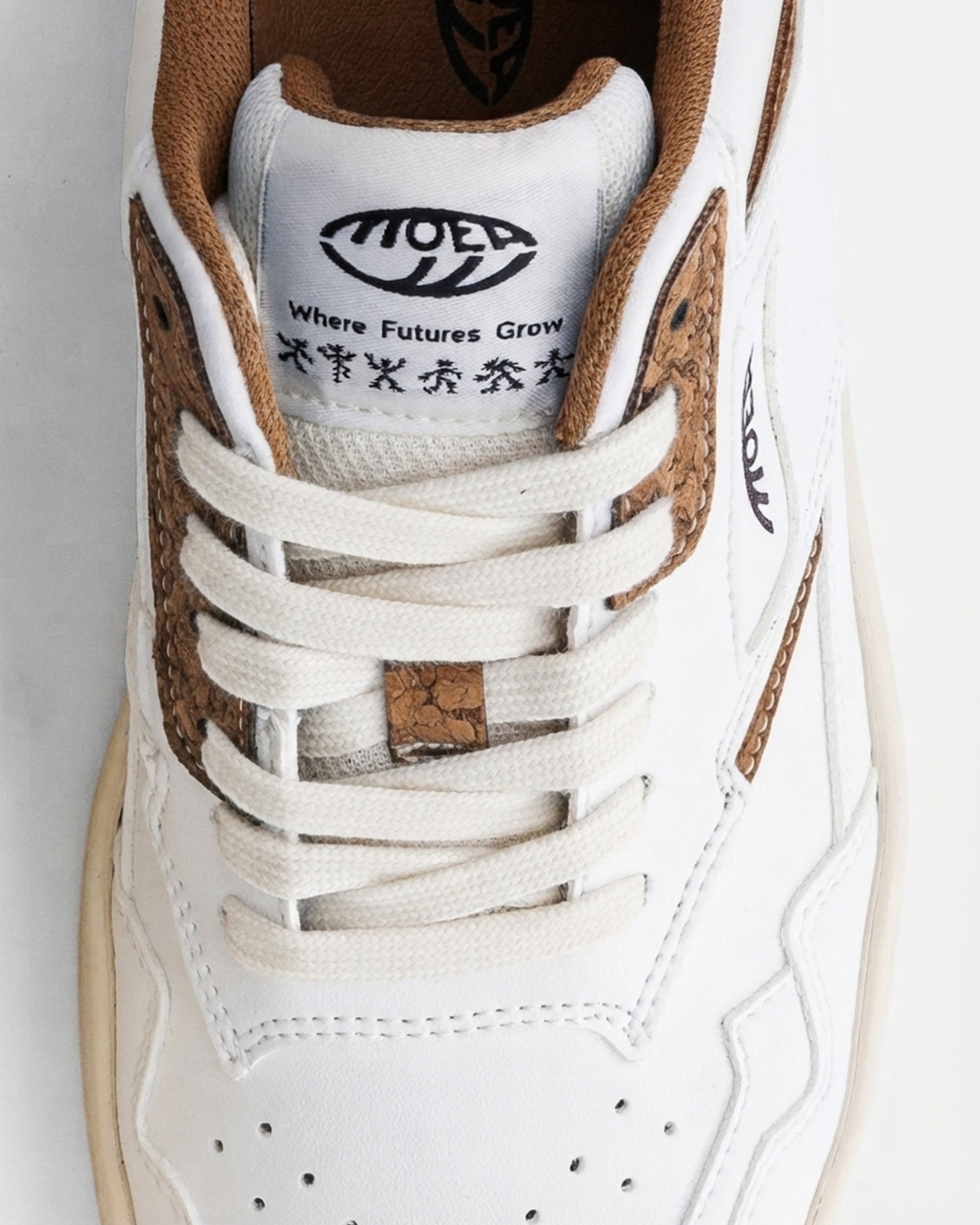 Origin - White & Brown - Palm