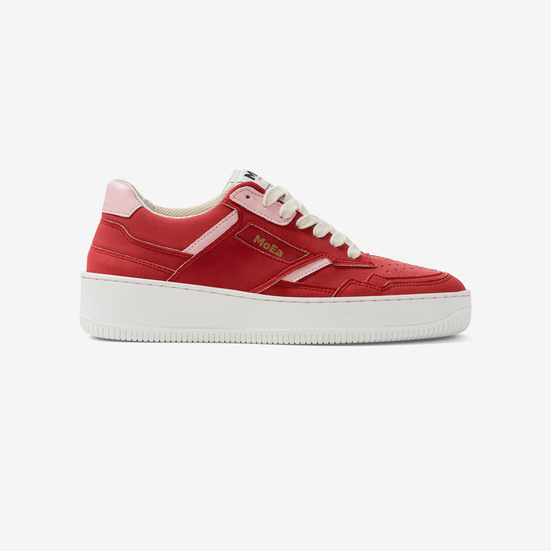 GEN1 - Apple Red & Pink Suede