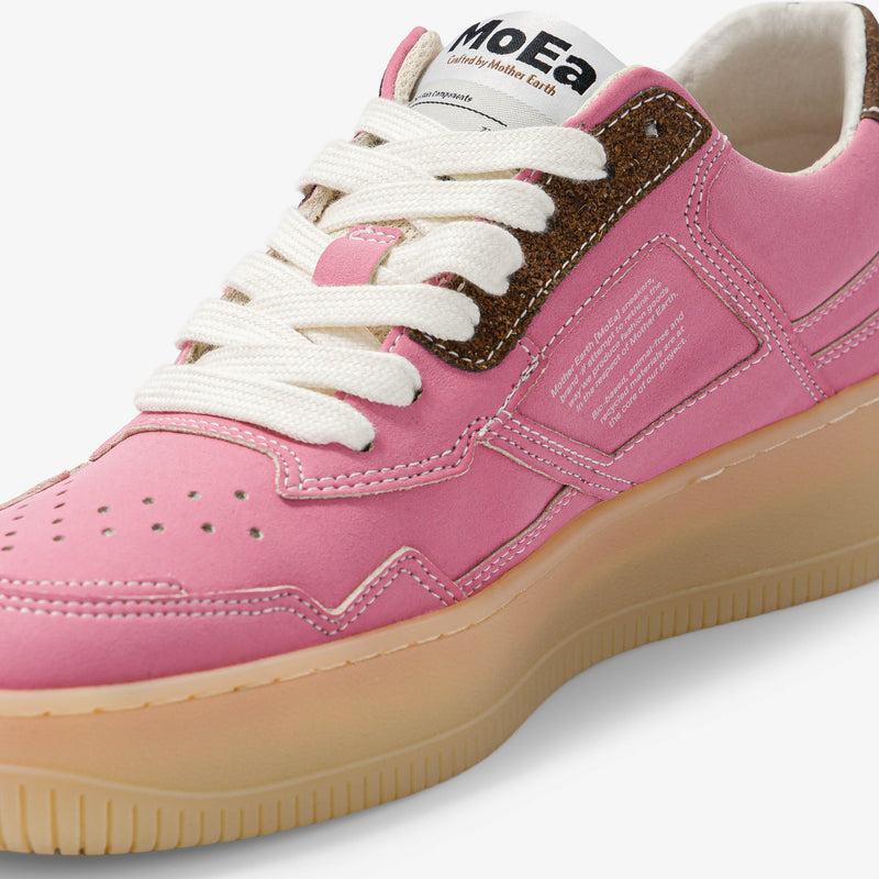 GEN1 - Coconut Pink & Brown Suede