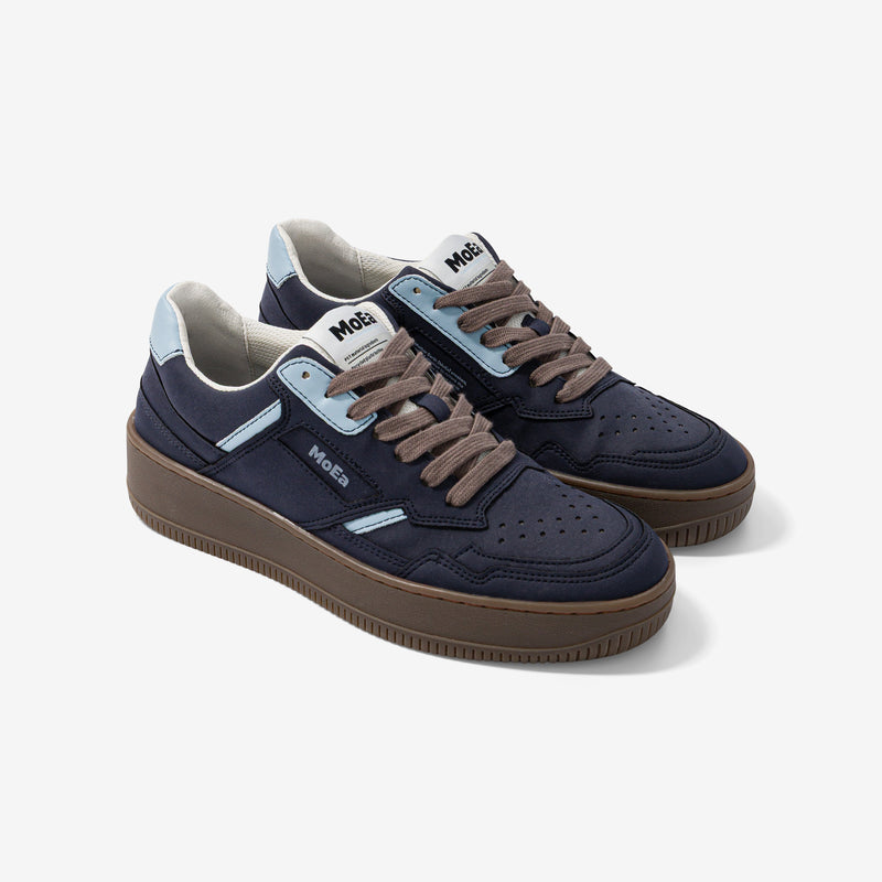GEN1 - Pet Navy & Sky Blue Suede