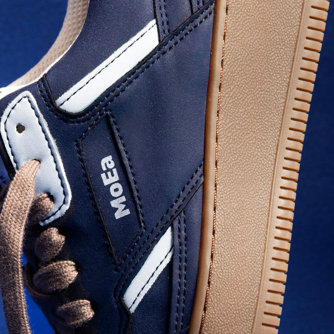 GEN1 - Pet Navy & Sky Blue Suede