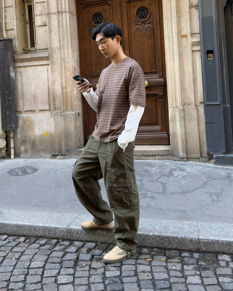 Veyron Low - Taupe & Green - Apple
