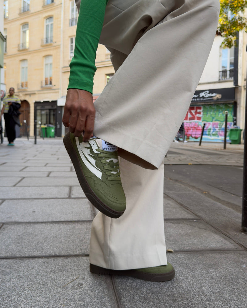 Veyron Low - Green & Cream - Corn