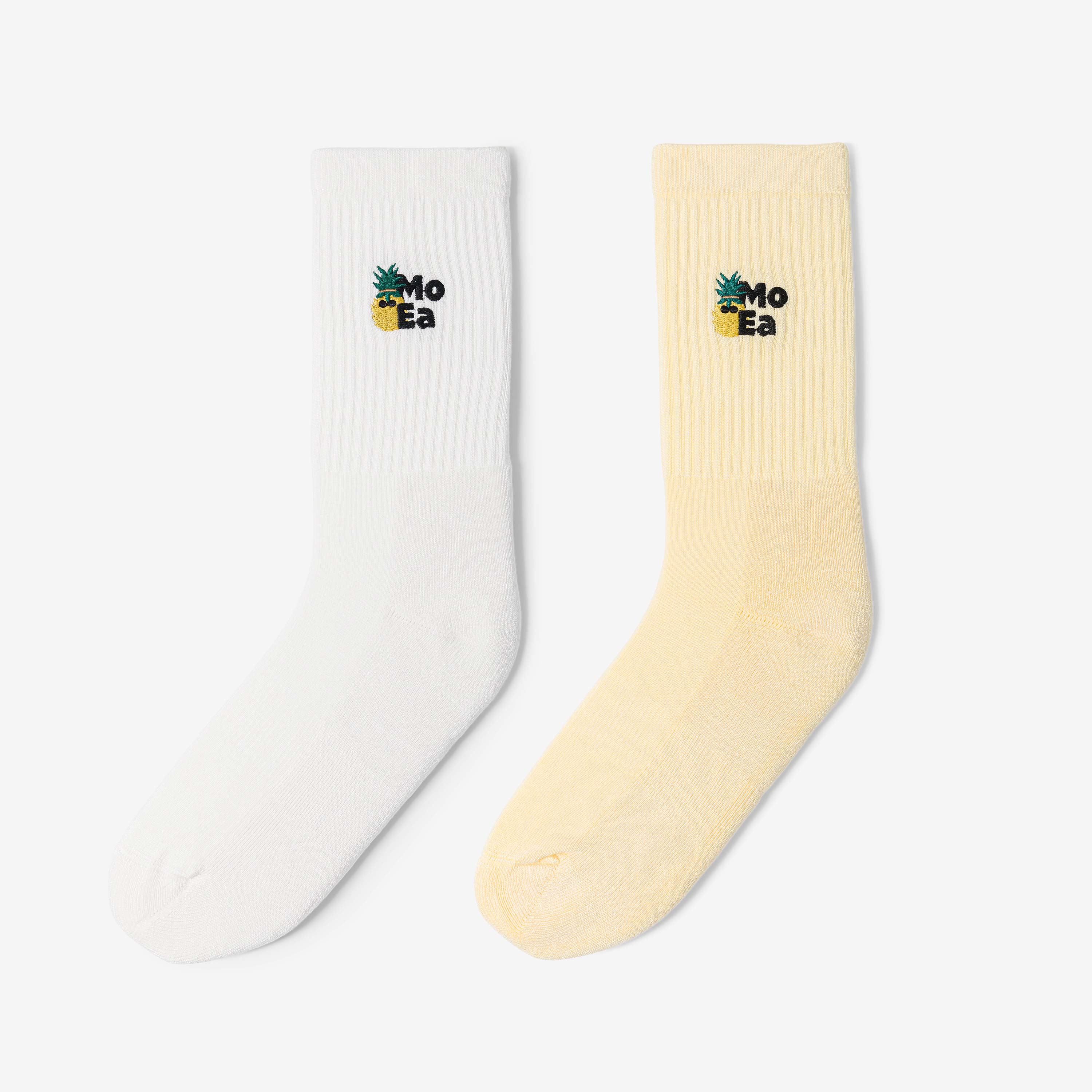 Chaussettes en bambou x2 - Pack ananas