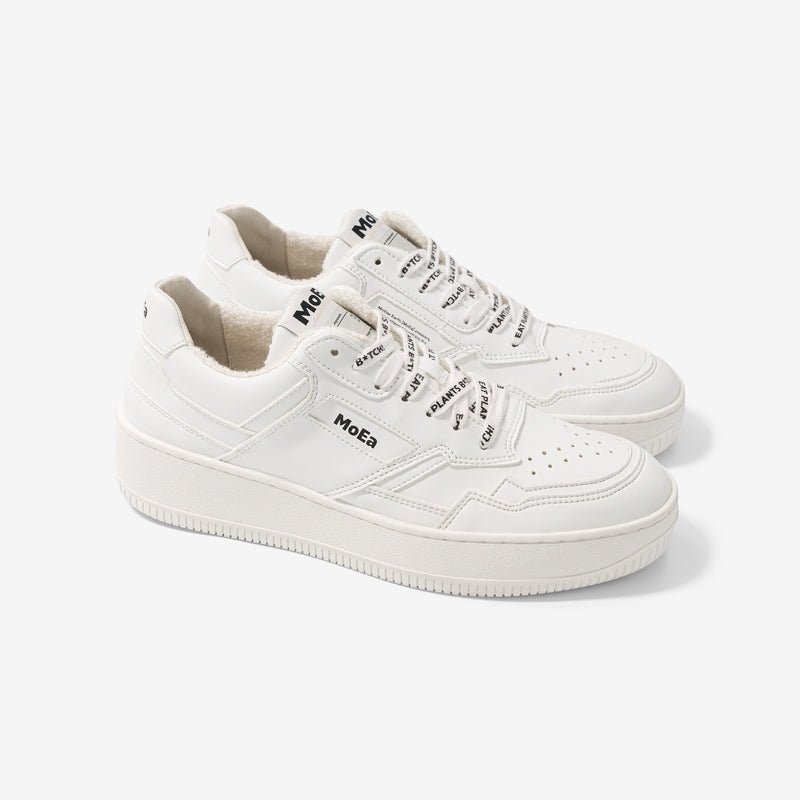 White laces - Eat plants b*tch!