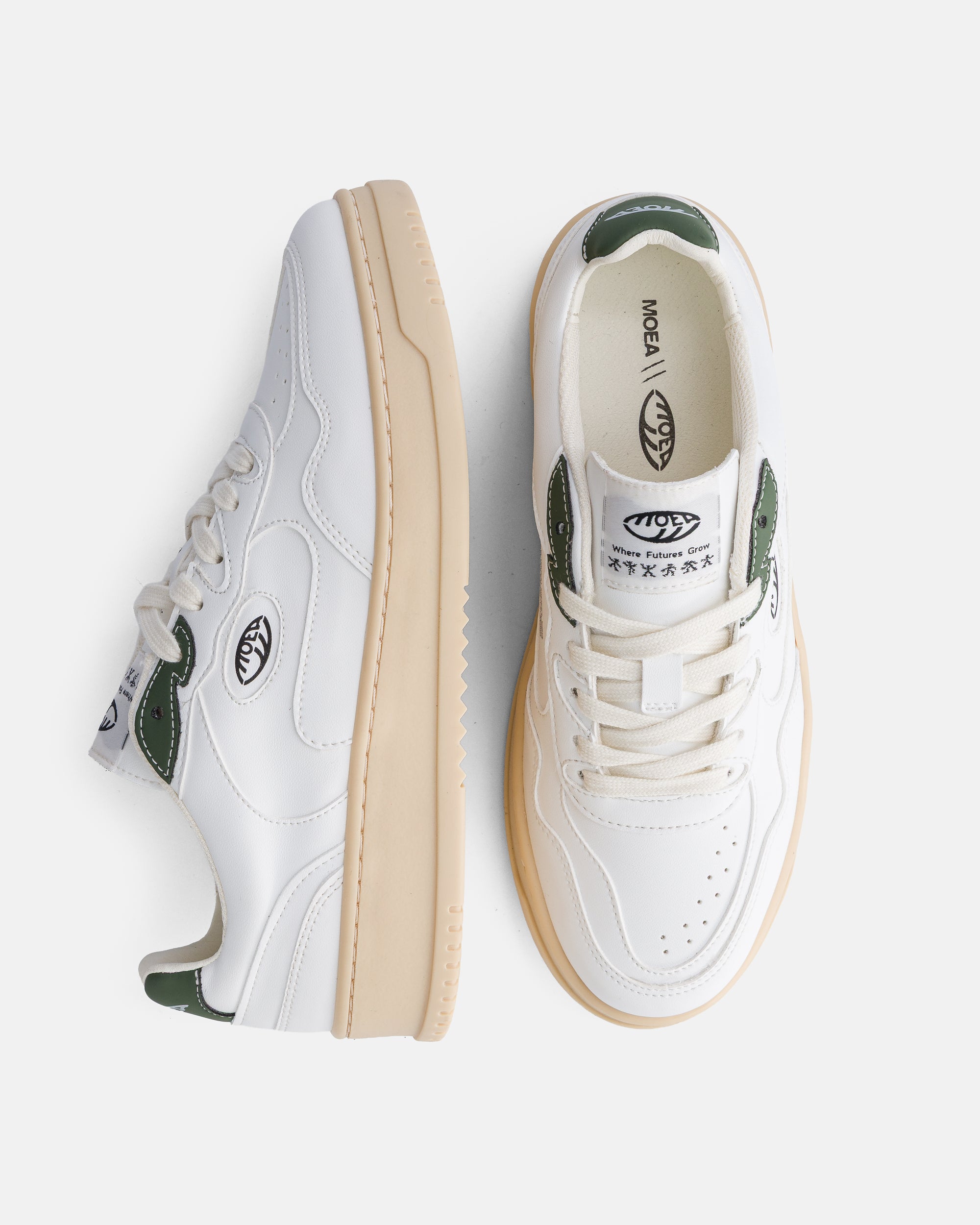Canyon - White & Green - Apple