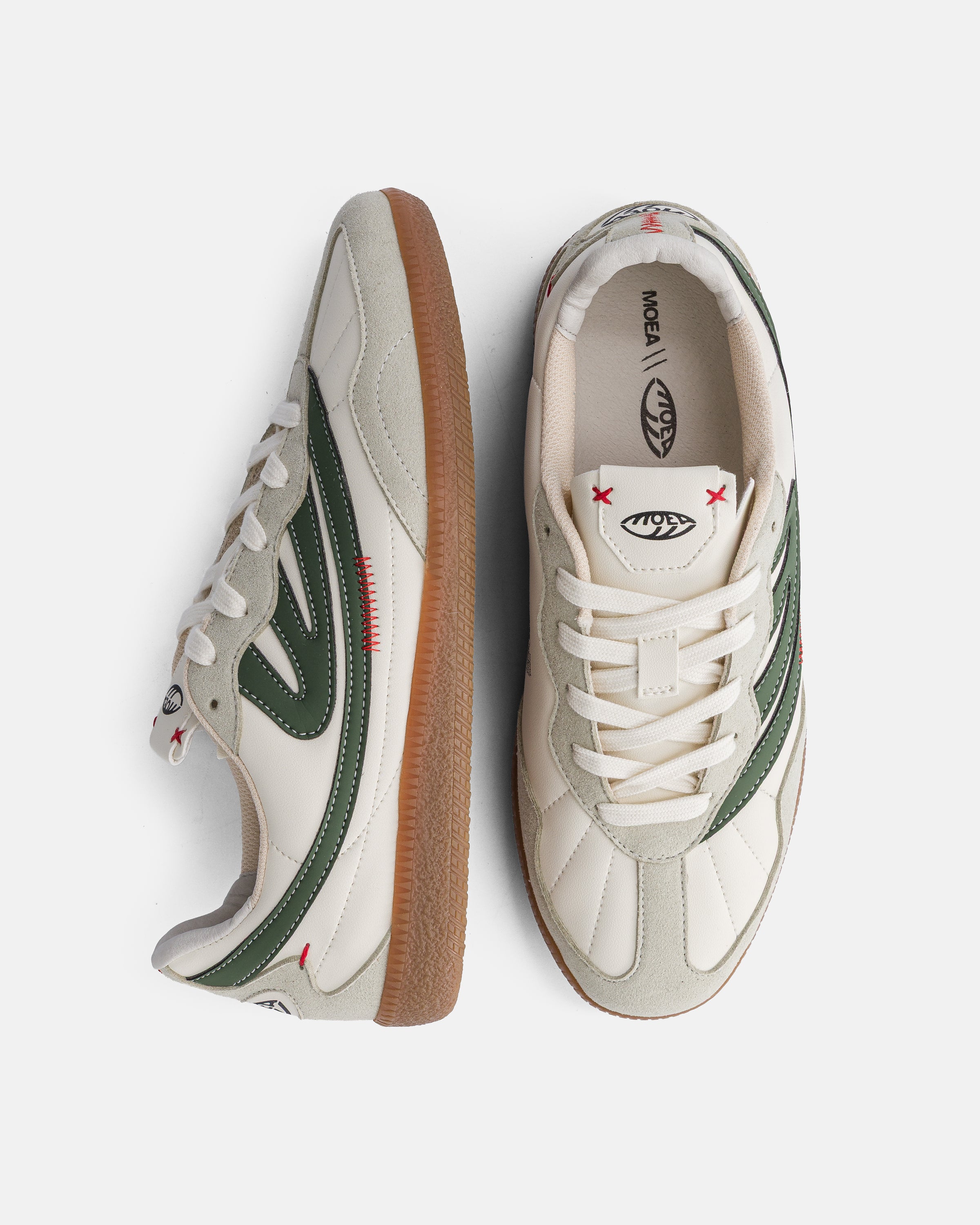 Flow WL - White & Green - Apple