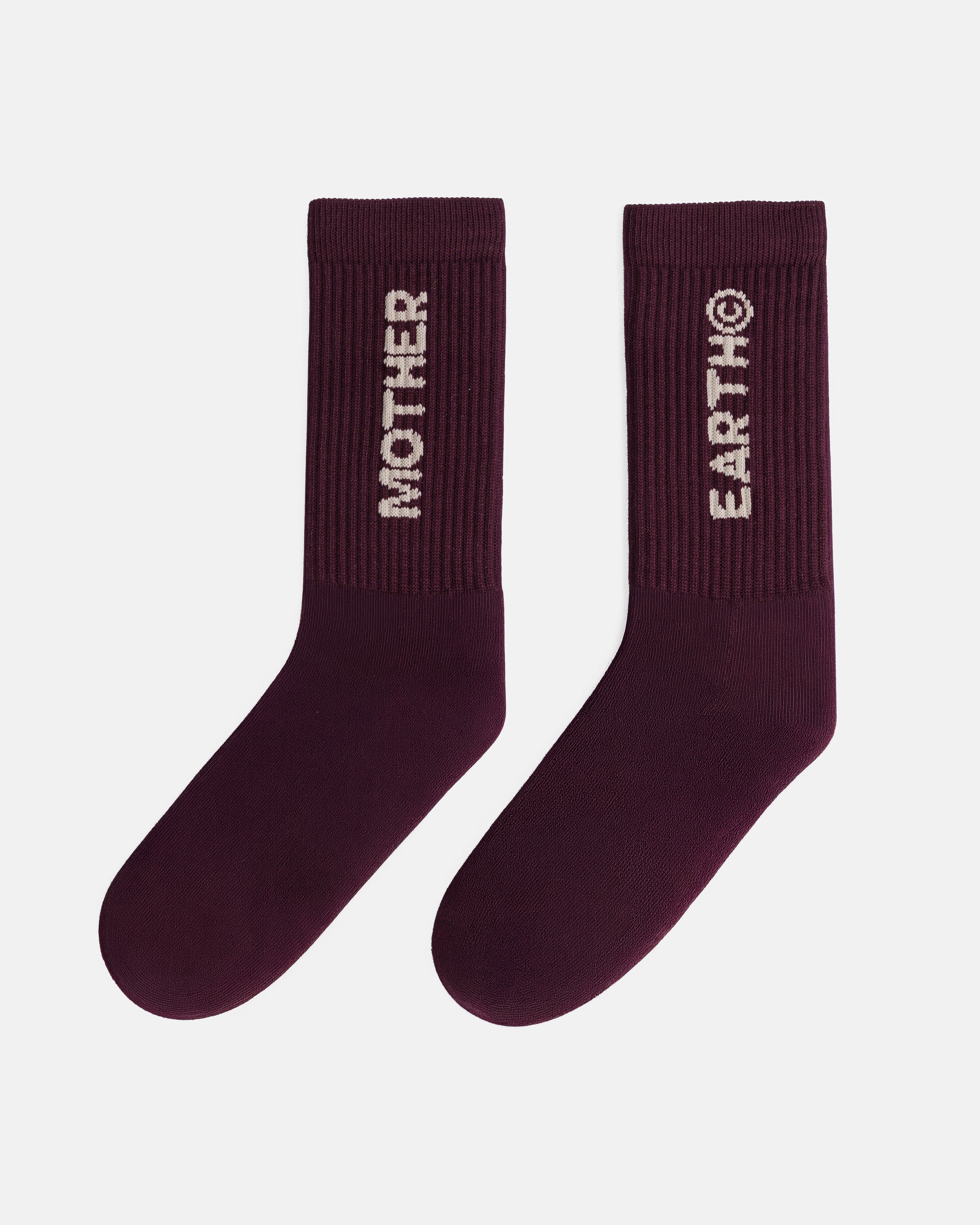 MoEa Socks - Mother Earth - Wine