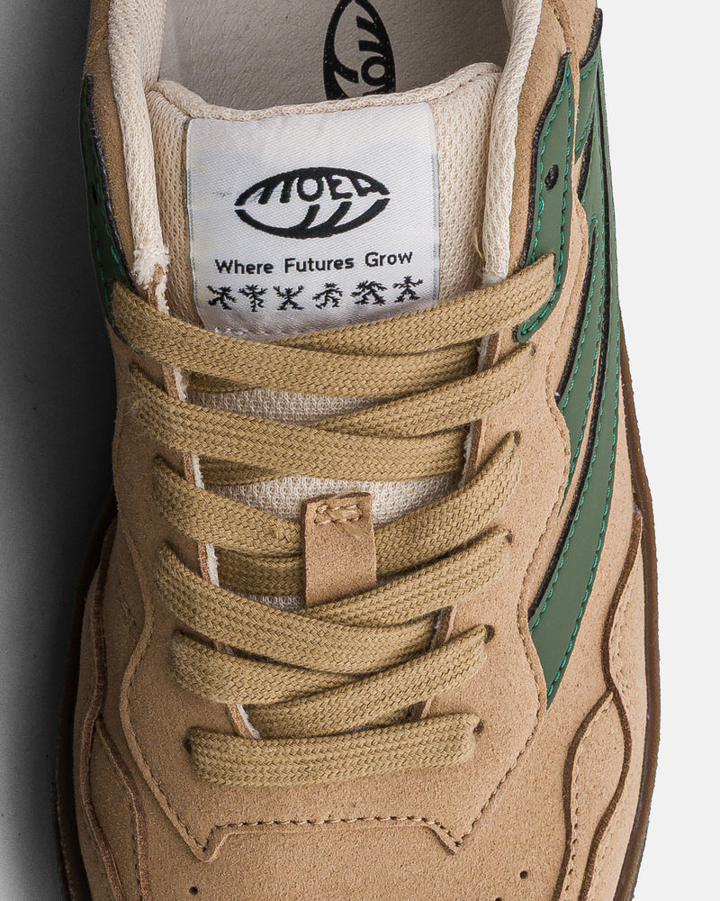 Veyron Low - Taupe & Green - Apple