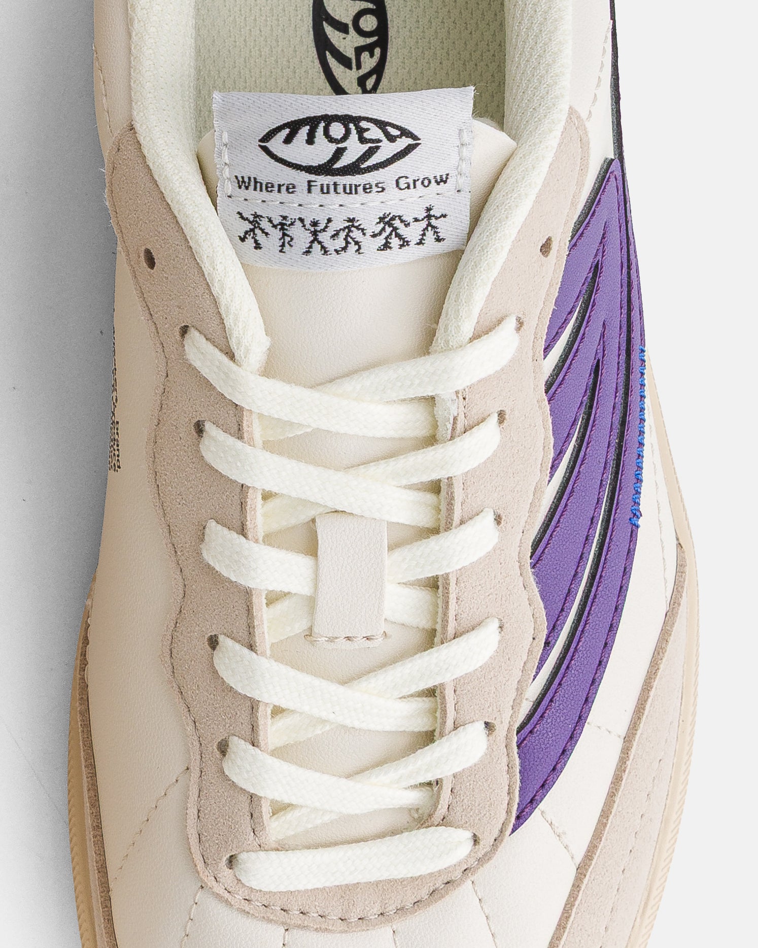 Flow - Beige & Purple - Corn