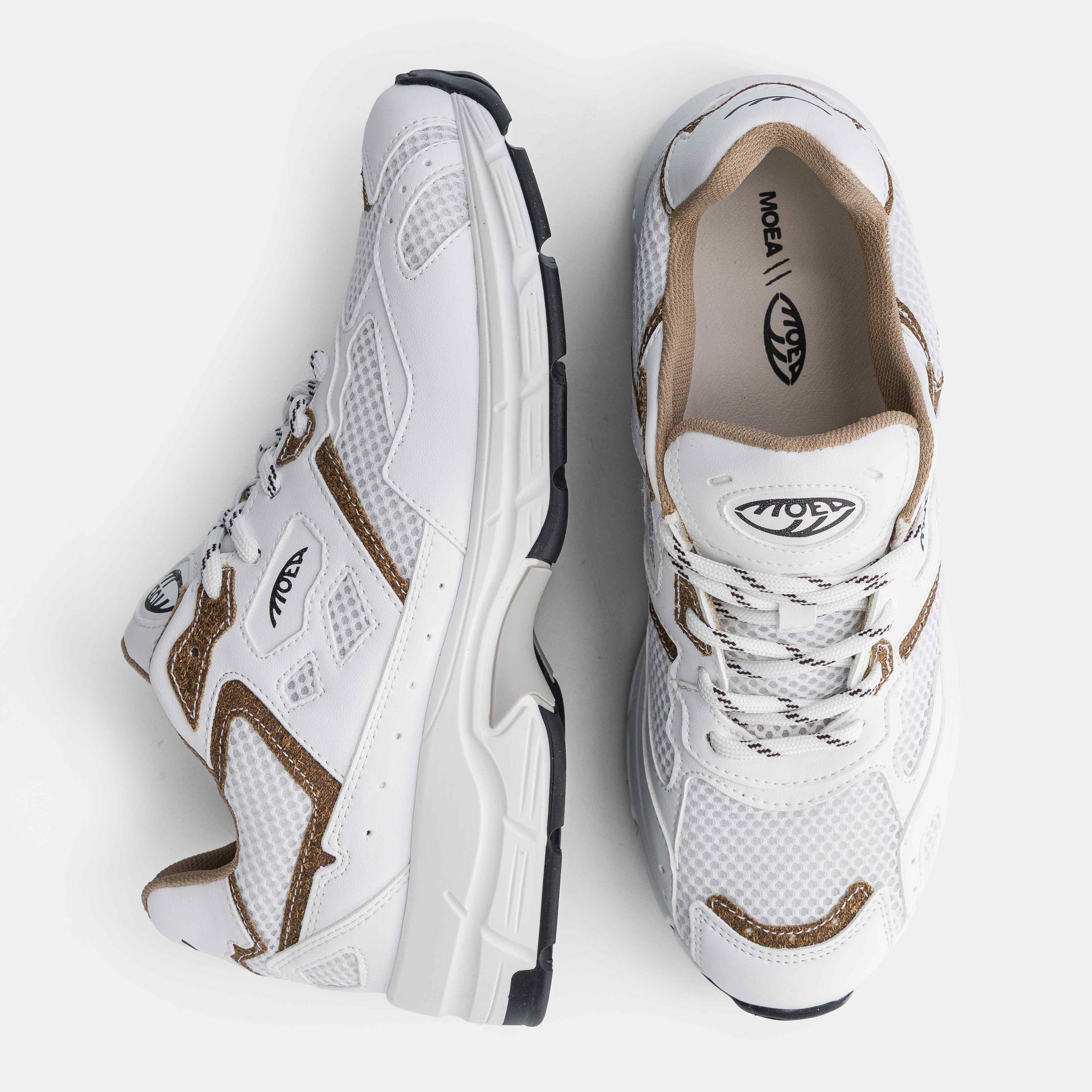 Rush - White & Brown - Palm