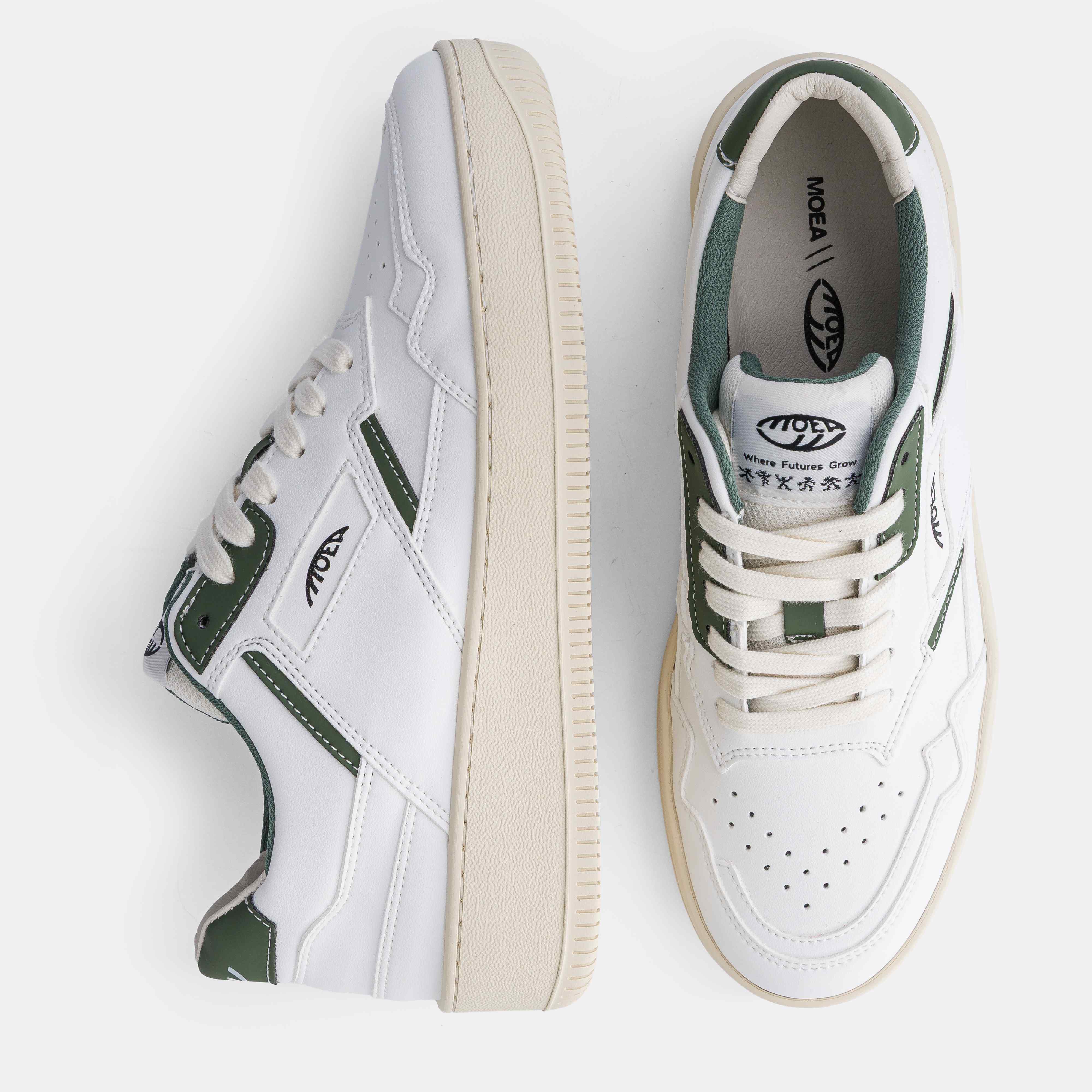 Origin - White & Green - Apple