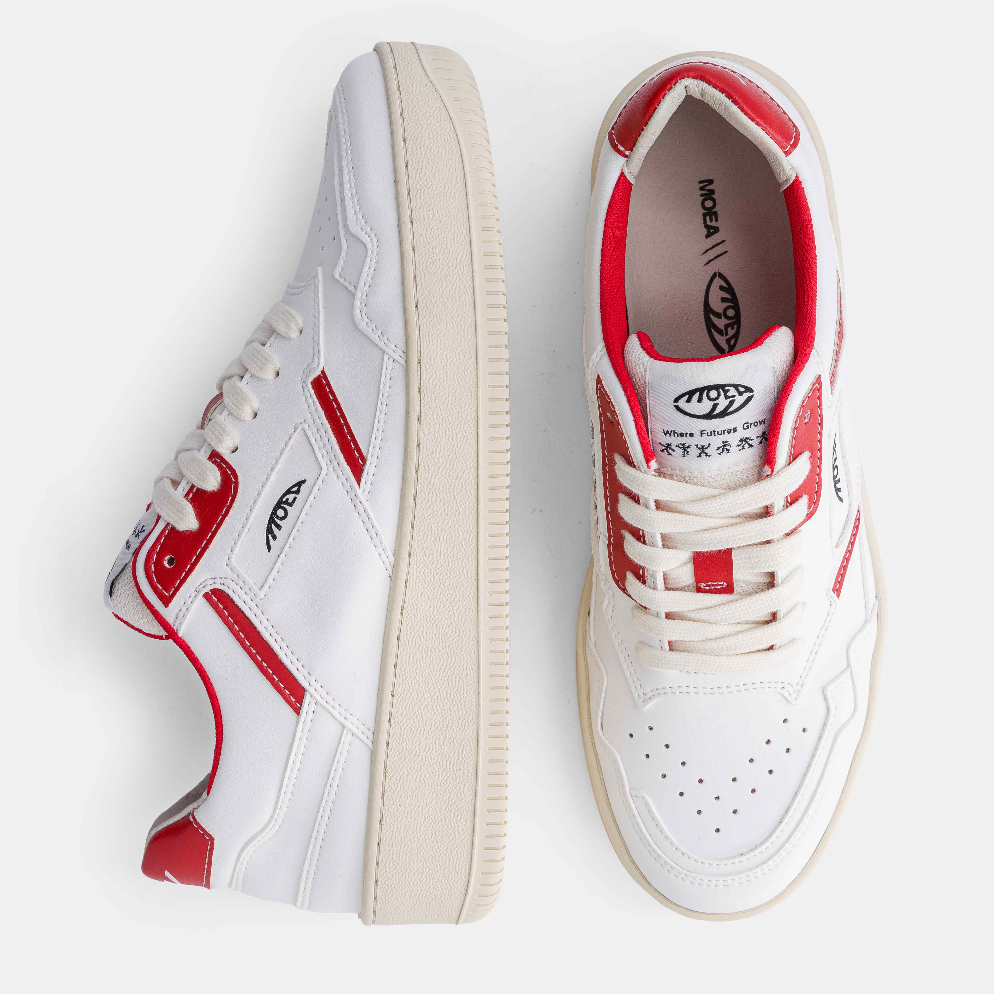 Origin - White & Red - Apple