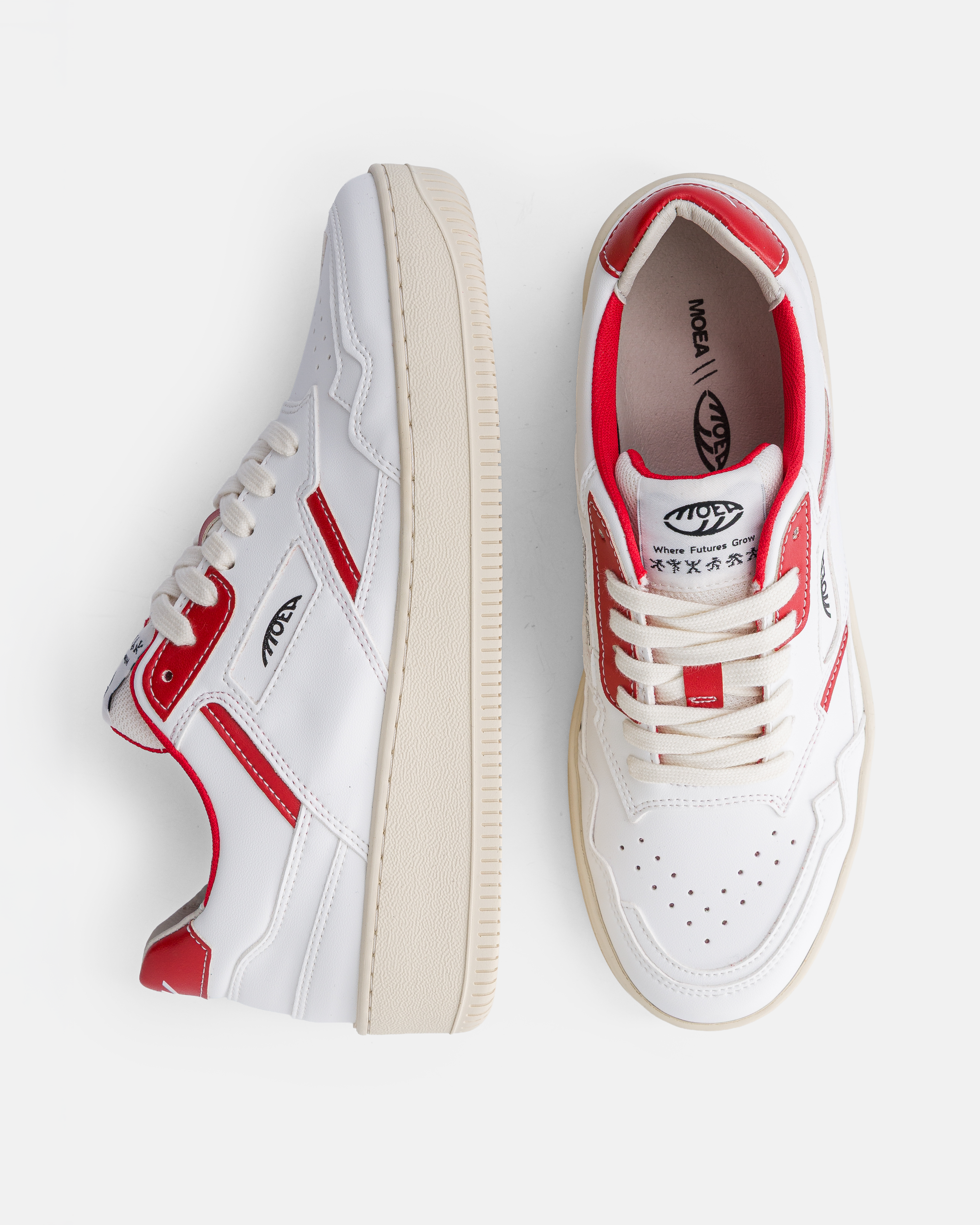 Origin - White & Red - Apple