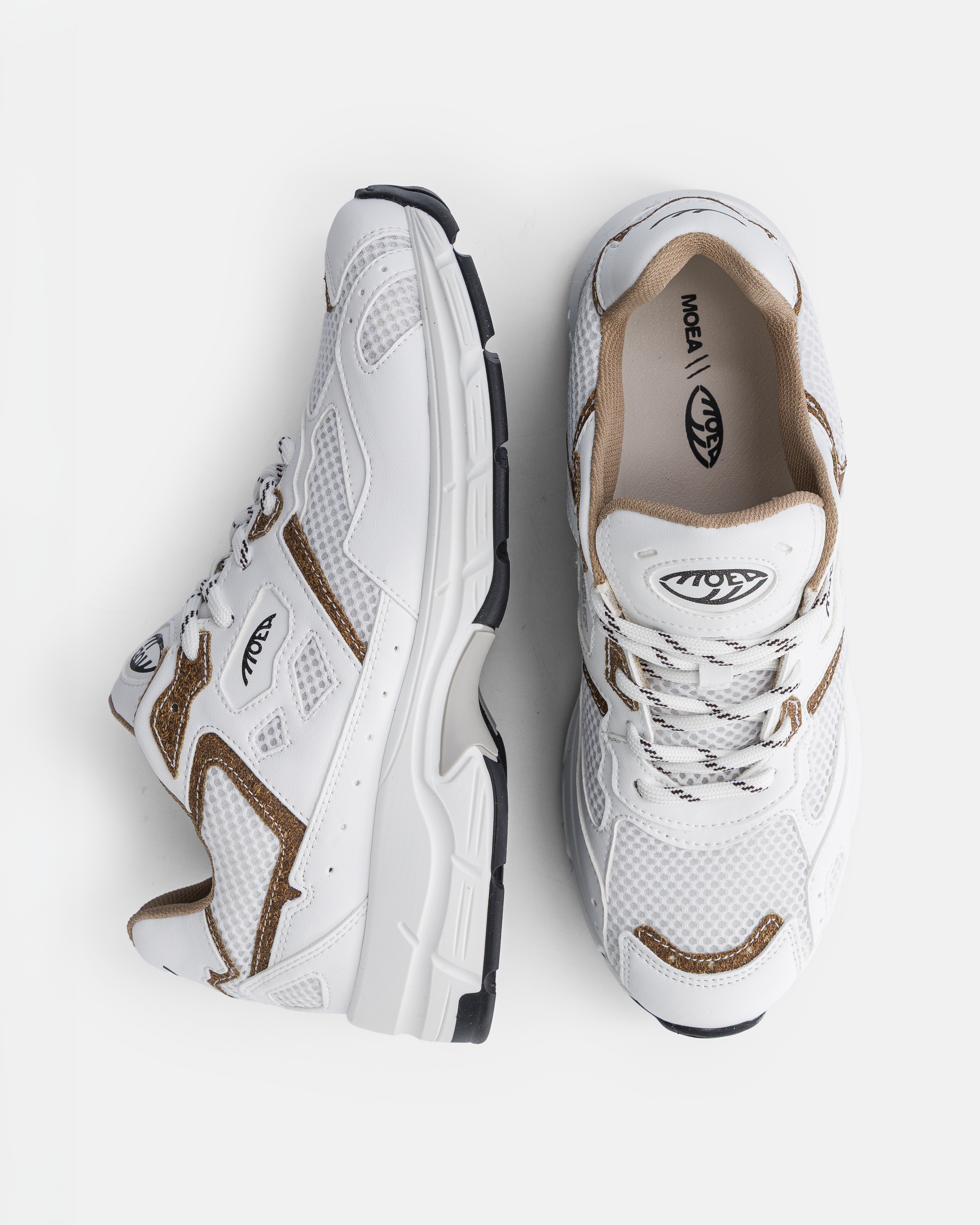 Rush - White & Brown - Palm