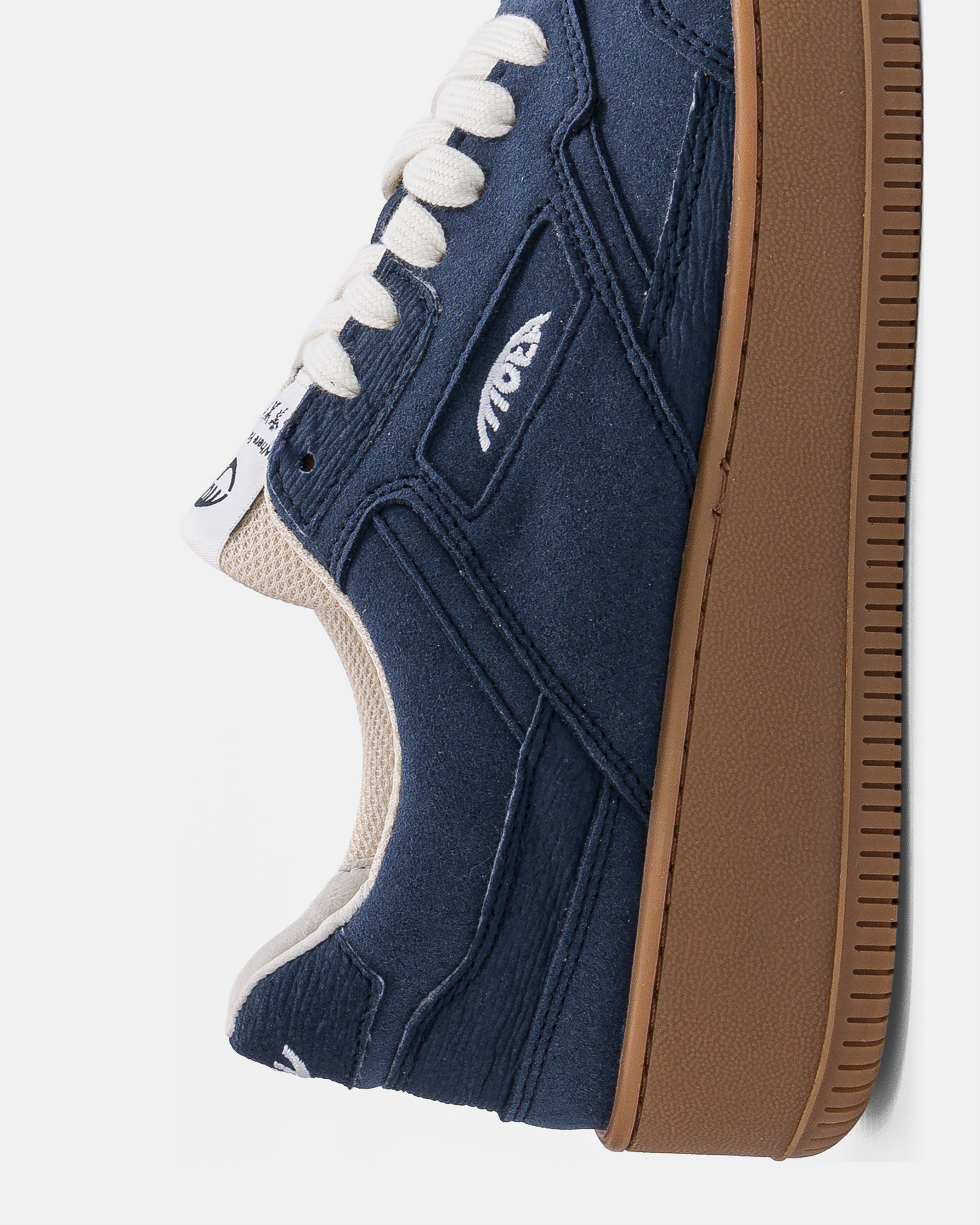 Origin - Full Blue Suede - Mushroom