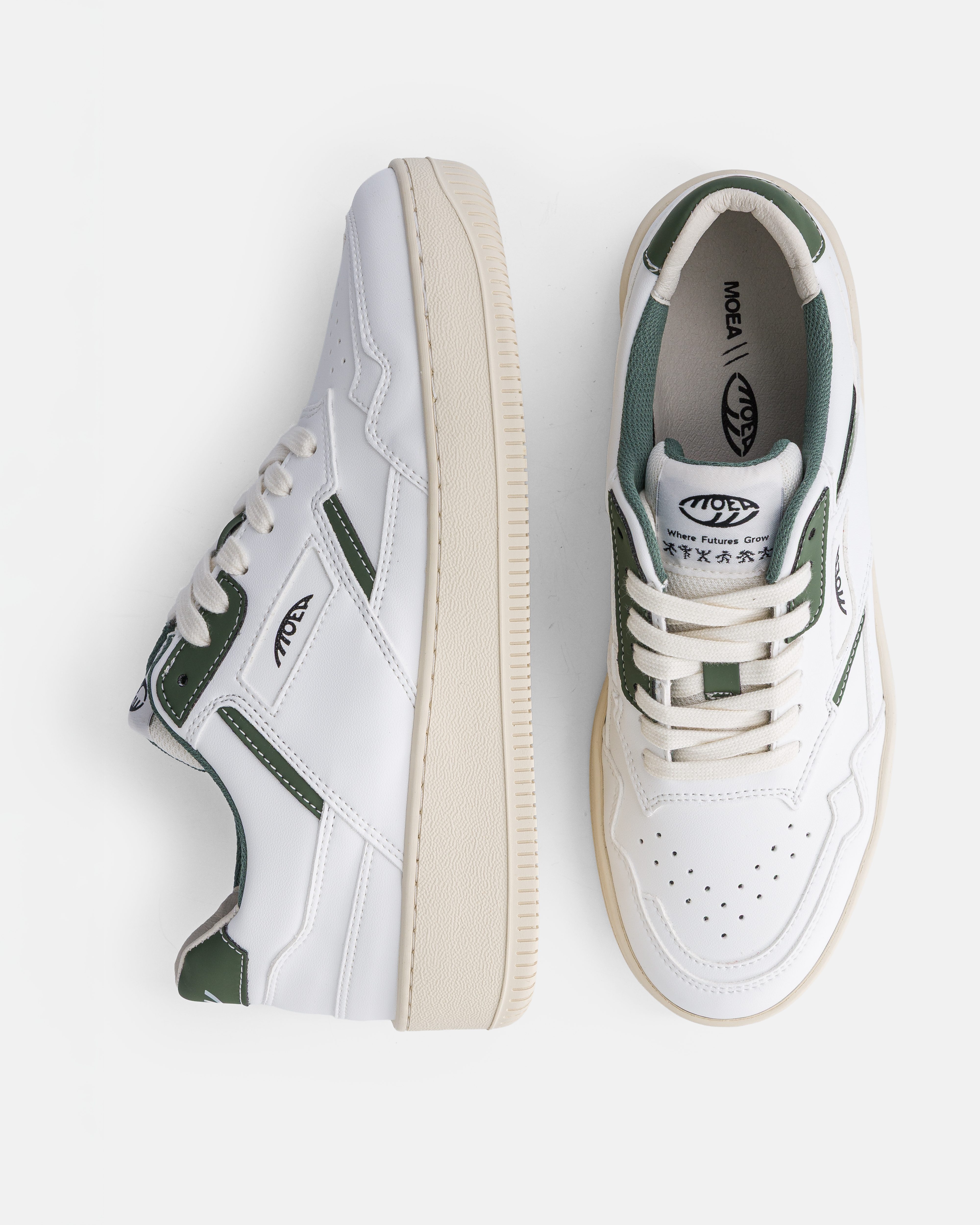 Origin - White & Green - Apple