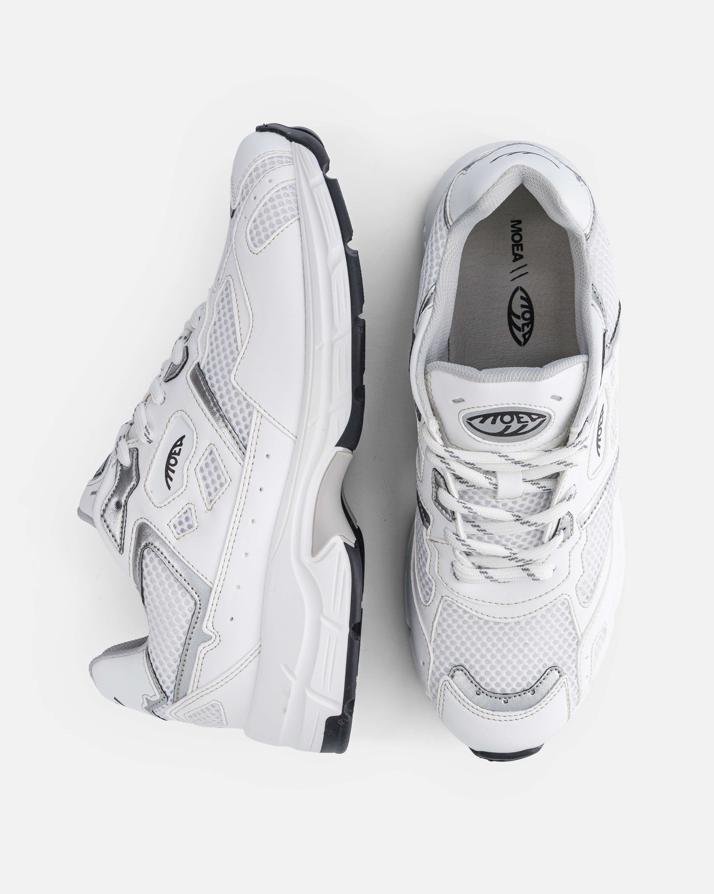 Rush - White & Silver - Apple