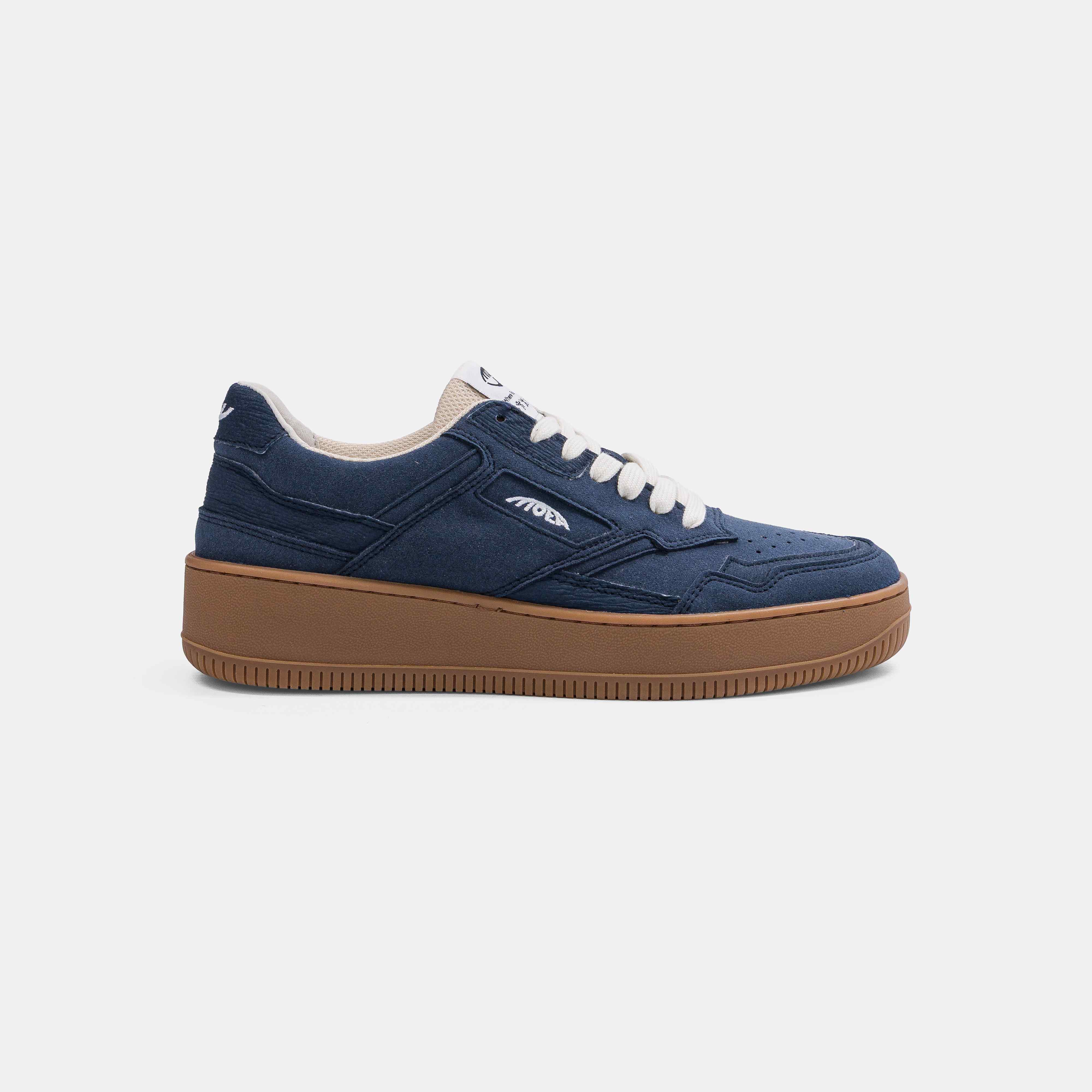 Origin - Full Blue Suede - Mushroom