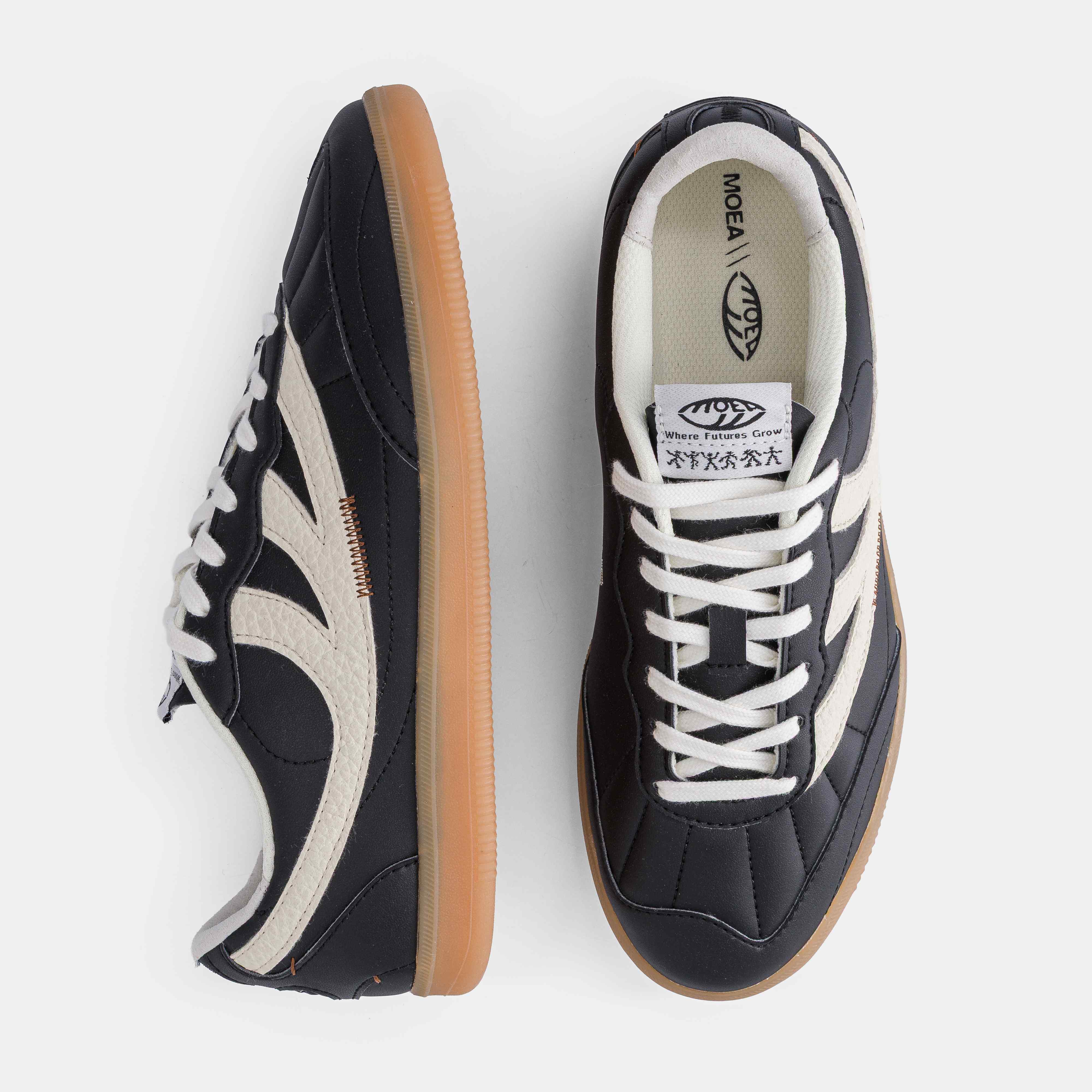 Flow - Black & White - Mushroom